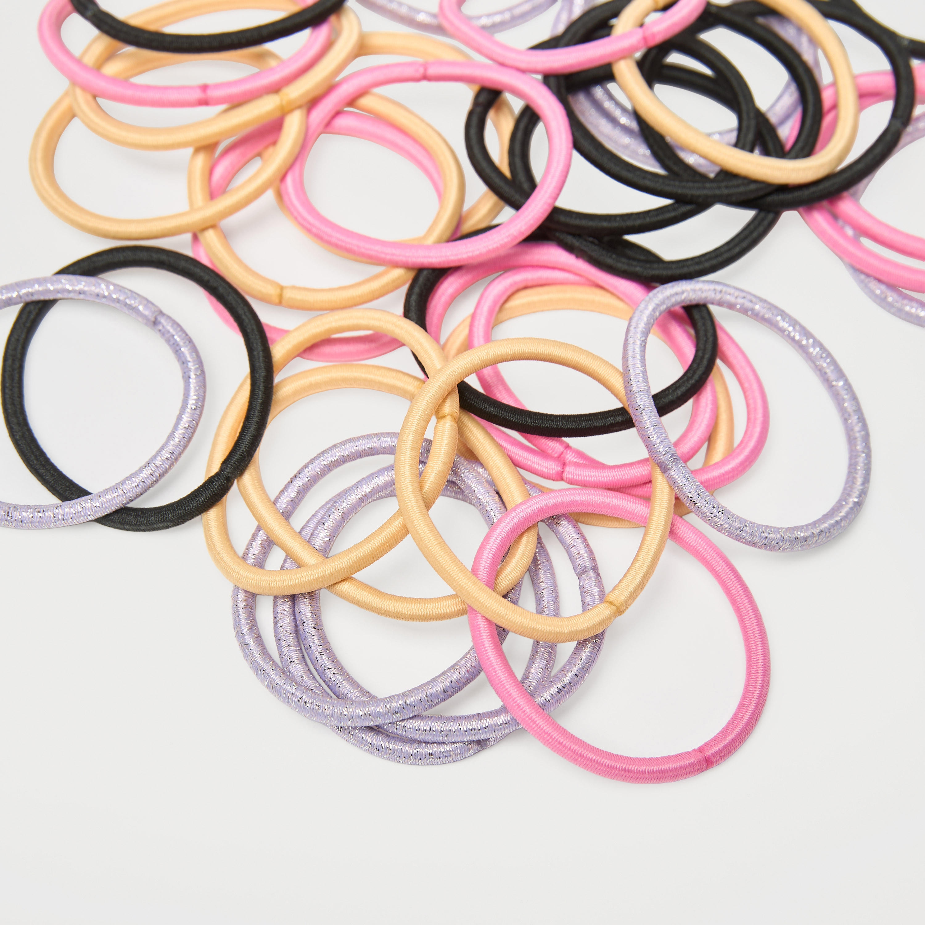 طقم ربطات شعر مطاطية 40 قطعة من جلو-women-hairaccessories-scrunchies-image-3
