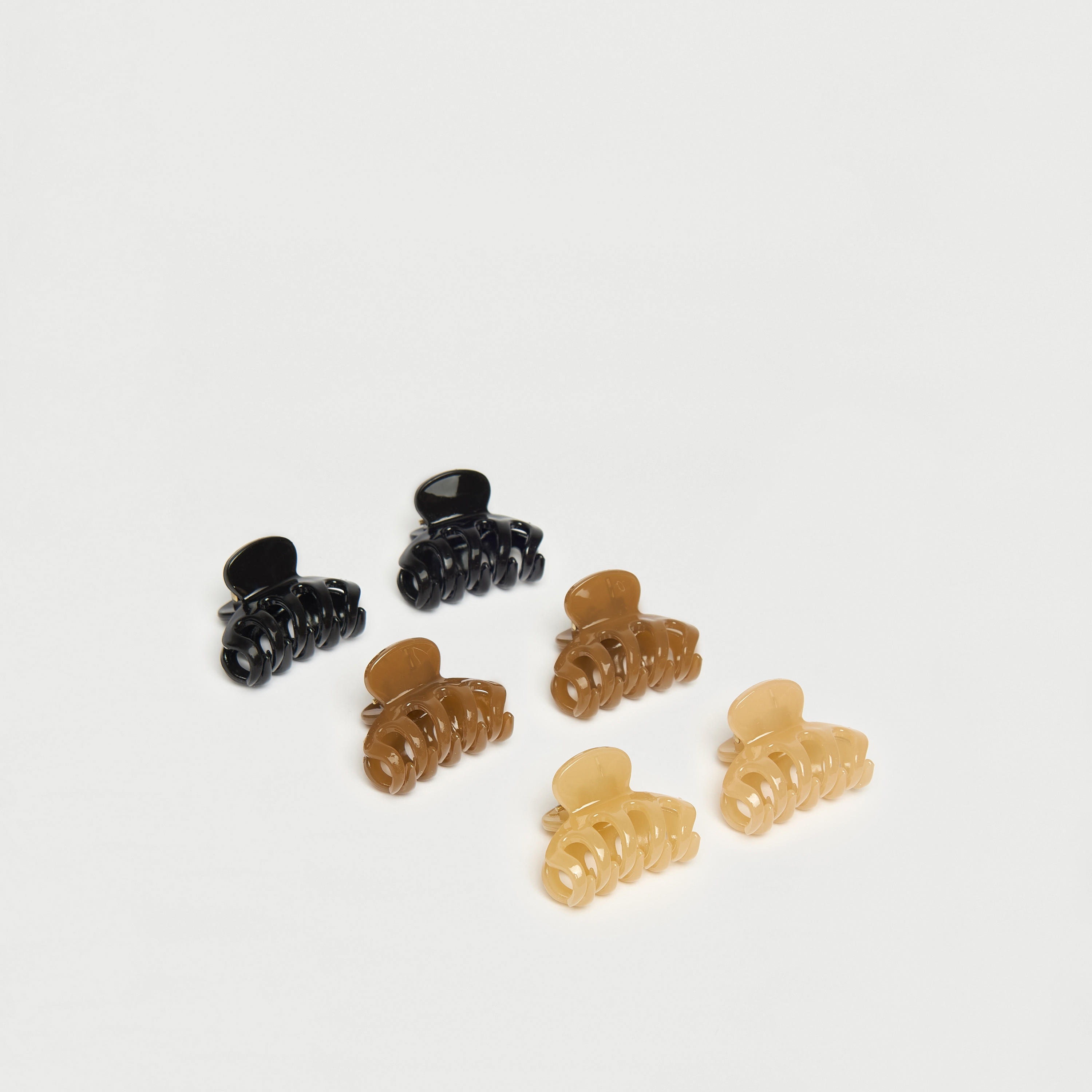 مشابك شعر متنوعة من جلو - طقم من 6 قطع-women-hairaccessories-clamps-image-1