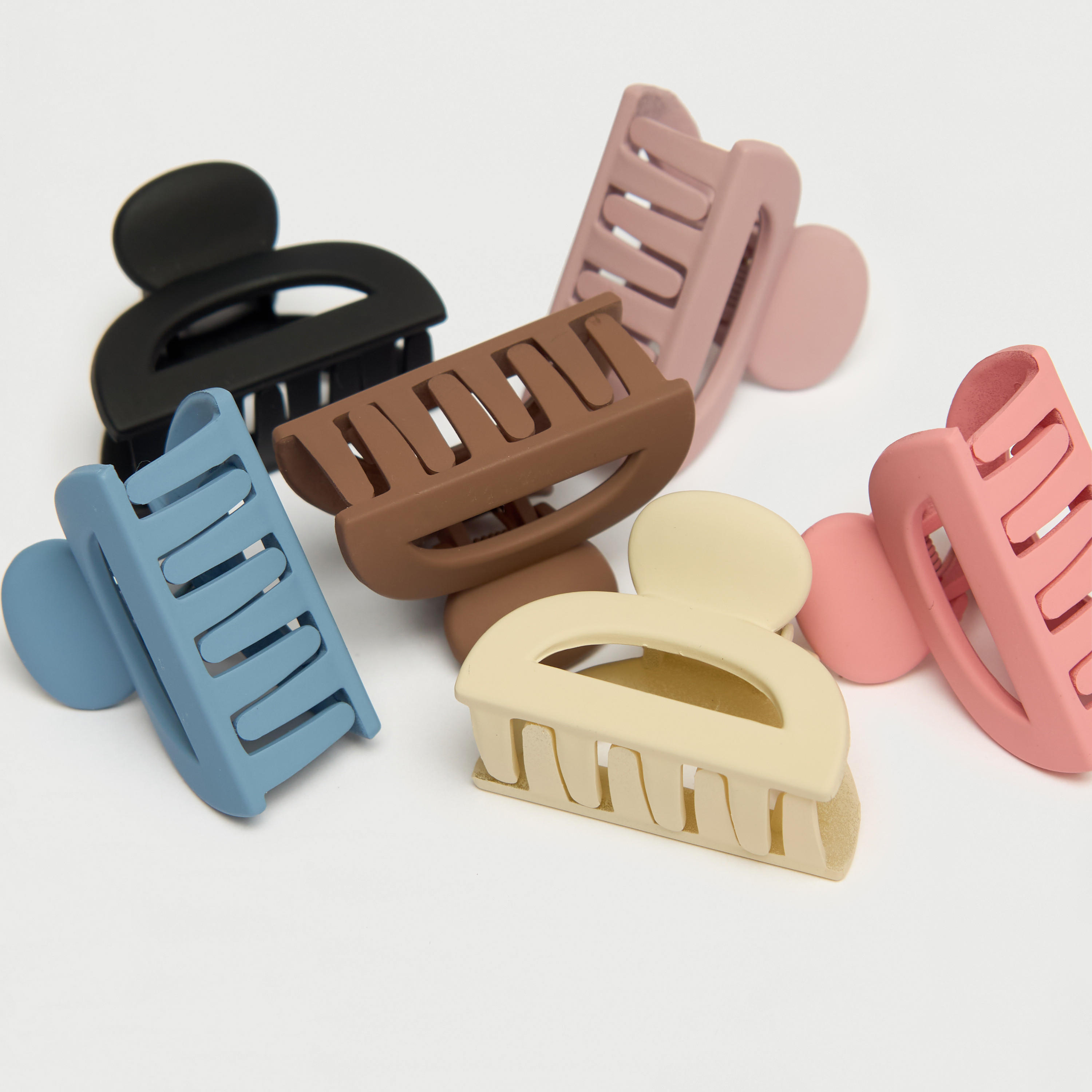 طقم مشابك شعر 6 قطع متنوعة من جلو-women-hairaccessories-clamps-image-4