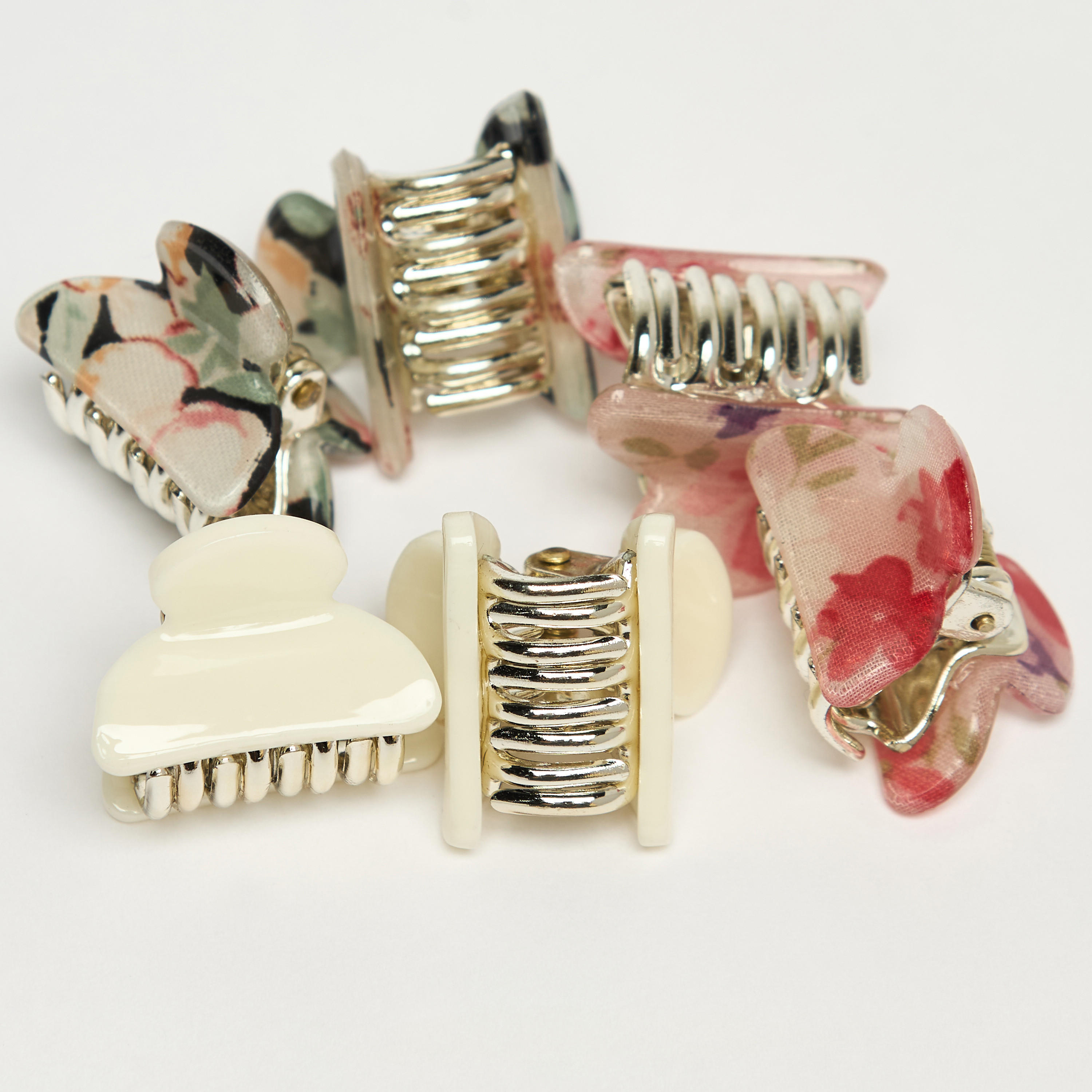 مشابك شعر متنوعة من جلو - طقم من 6 قطع-women-hairaccessories-clamps-image-1