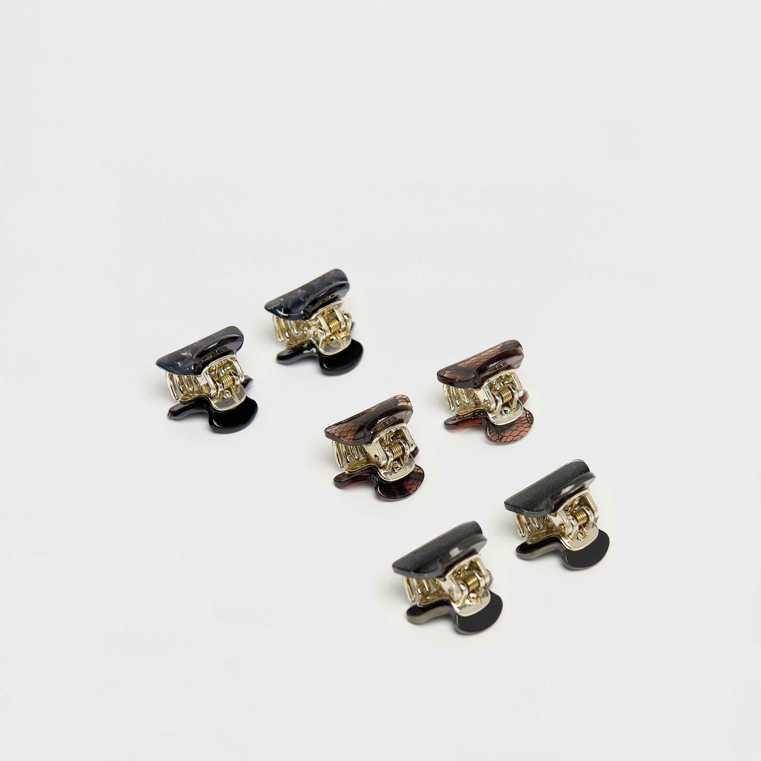 مشابك شعر متنوعة من جلو - طقم 6 قطع-women-hairaccessories-clamps-image-2
