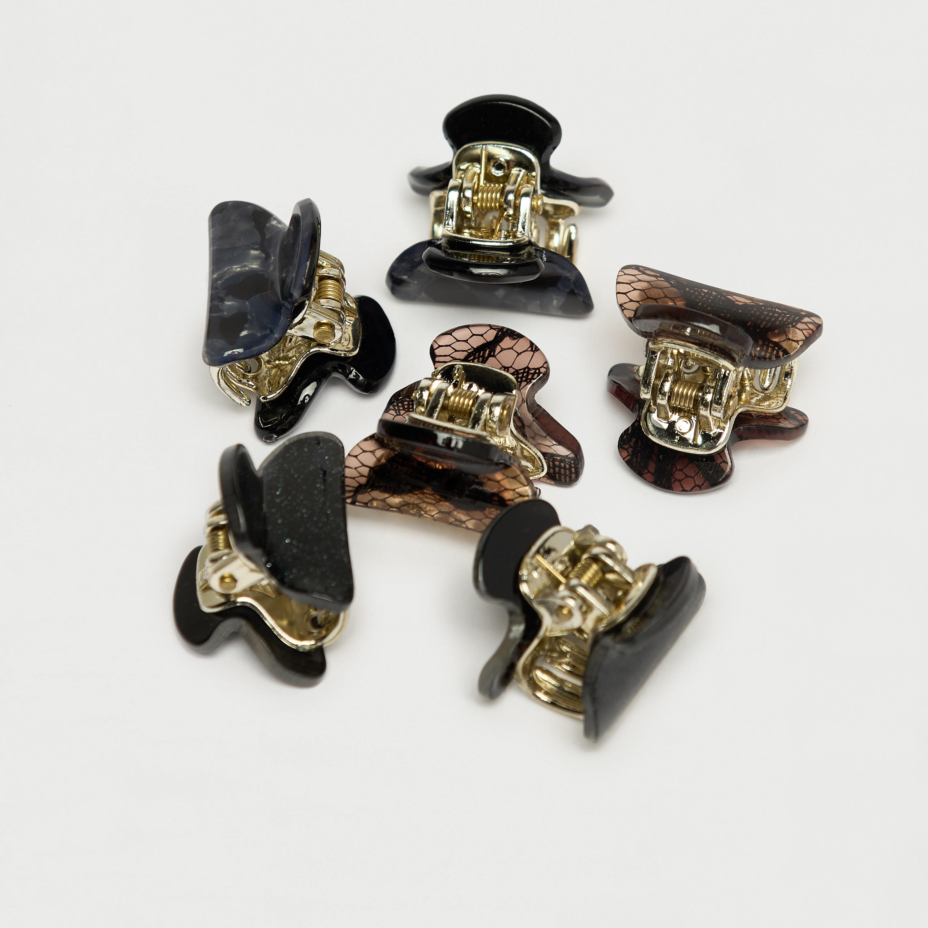 مشابك شعر متنوعة من جلو - طقم 6 قطع-women-hairaccessories-clamps-image-3