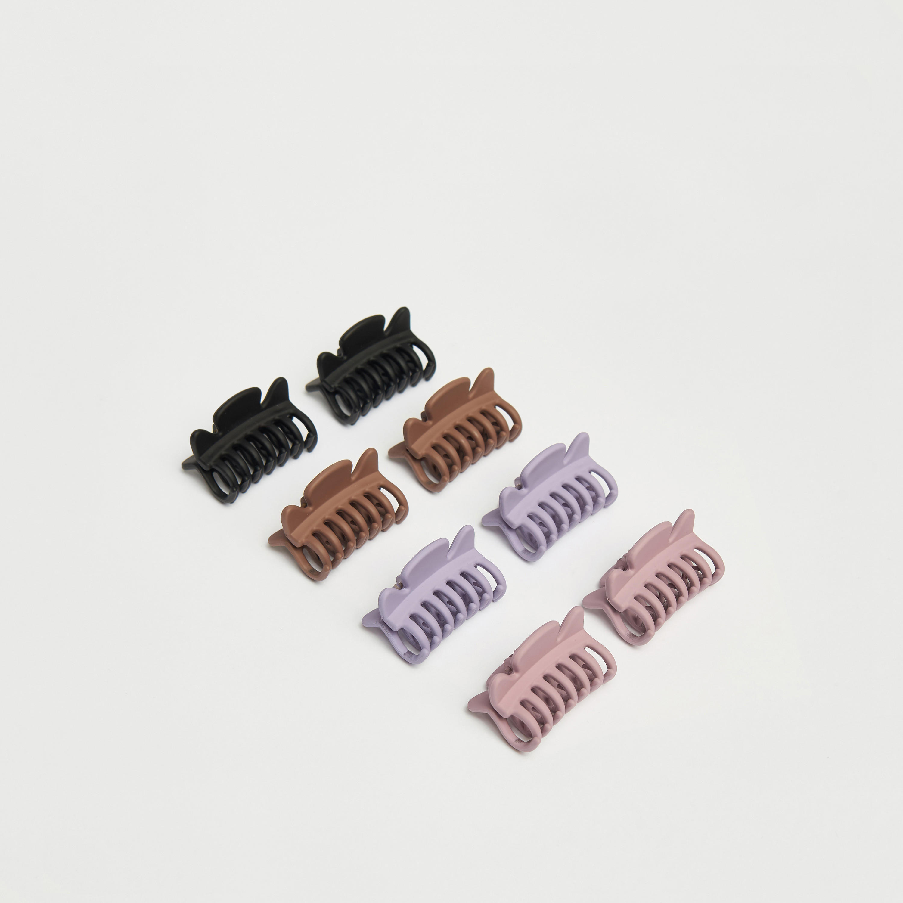 مشابك شعر متنوعة من جلو - طقم من 8 قطع-women-hairaccessories-clamps-image-1