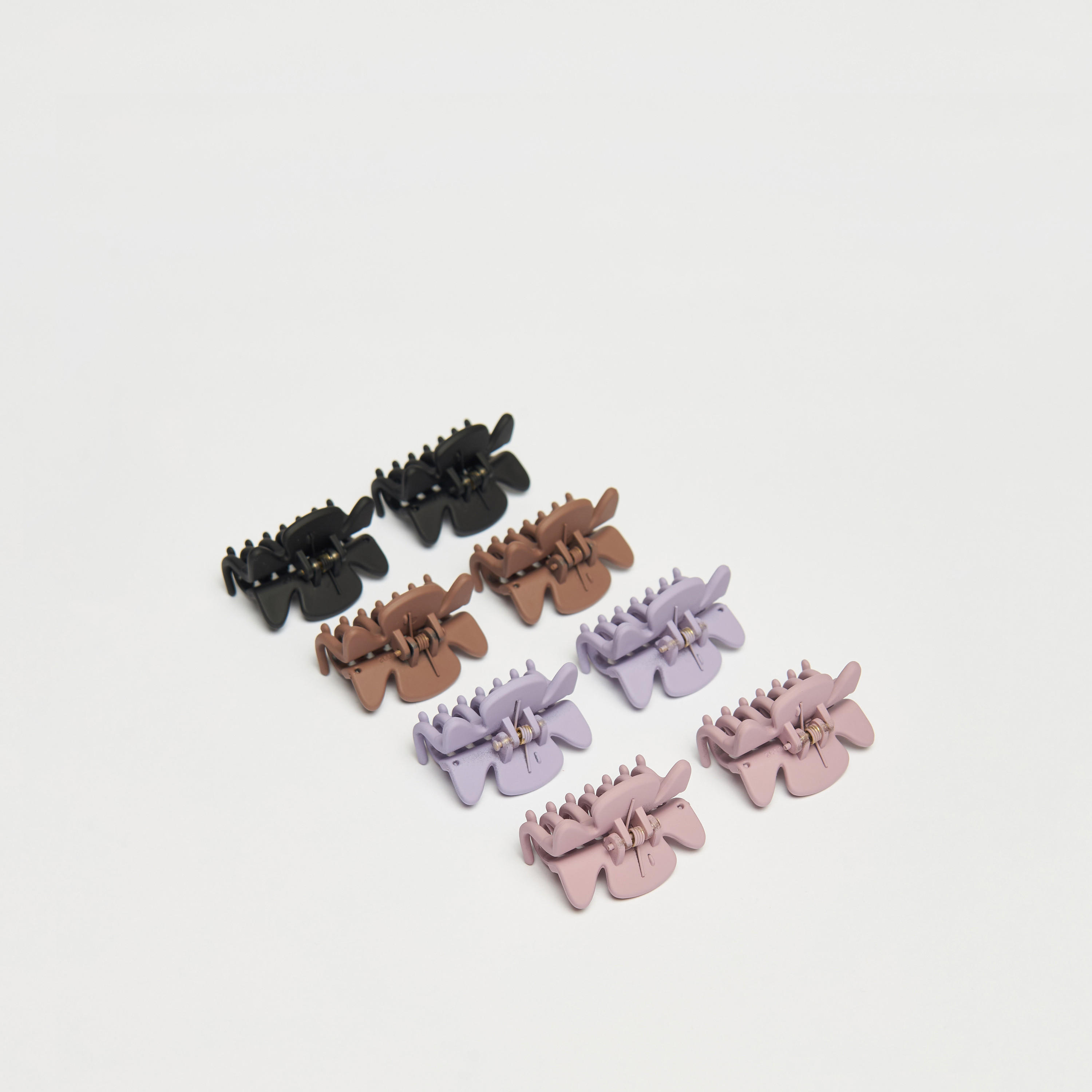 مشابك شعر متنوعة من جلو - طقم من 8 قطع-women-hairaccessories-clamps-image-2