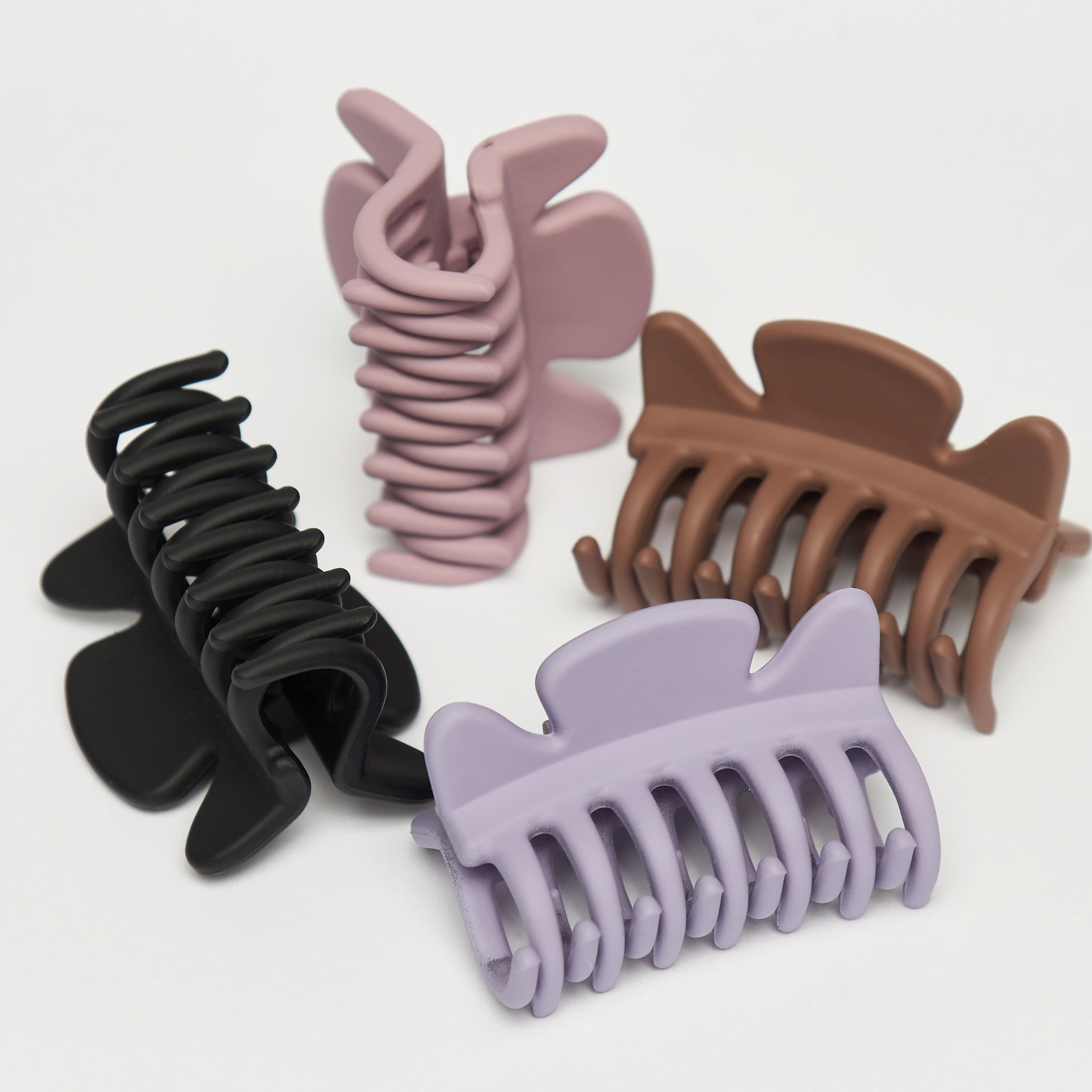 مشابك شعر متنوعة من جلو - طقم من 8 قطع-women-hairaccessories-clamps-image-4