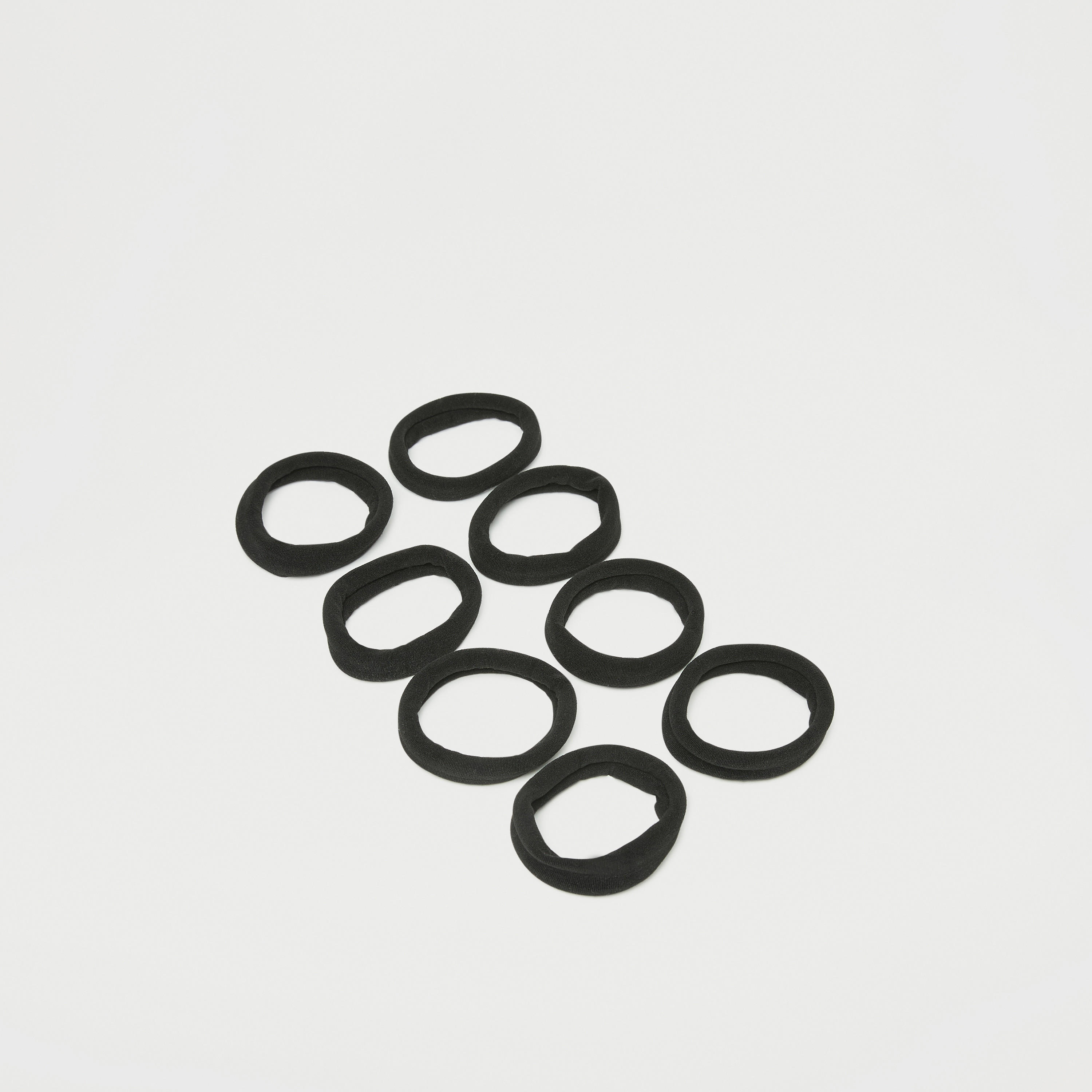 Set of 8 - Gloo Solid Elasticated Hair Tie-women-hairaccessories-scrunchies-image-1