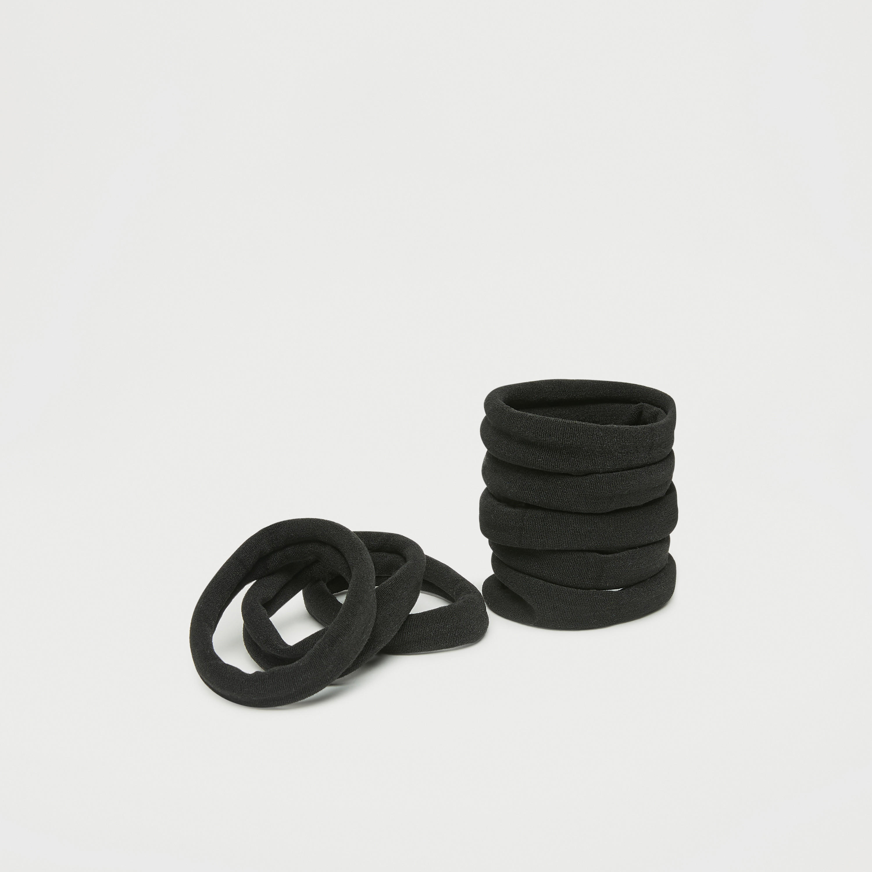 Set of 8 - Gloo Solid Elasticated Hair Tie-women-hairaccessories-scrunchies-image-2