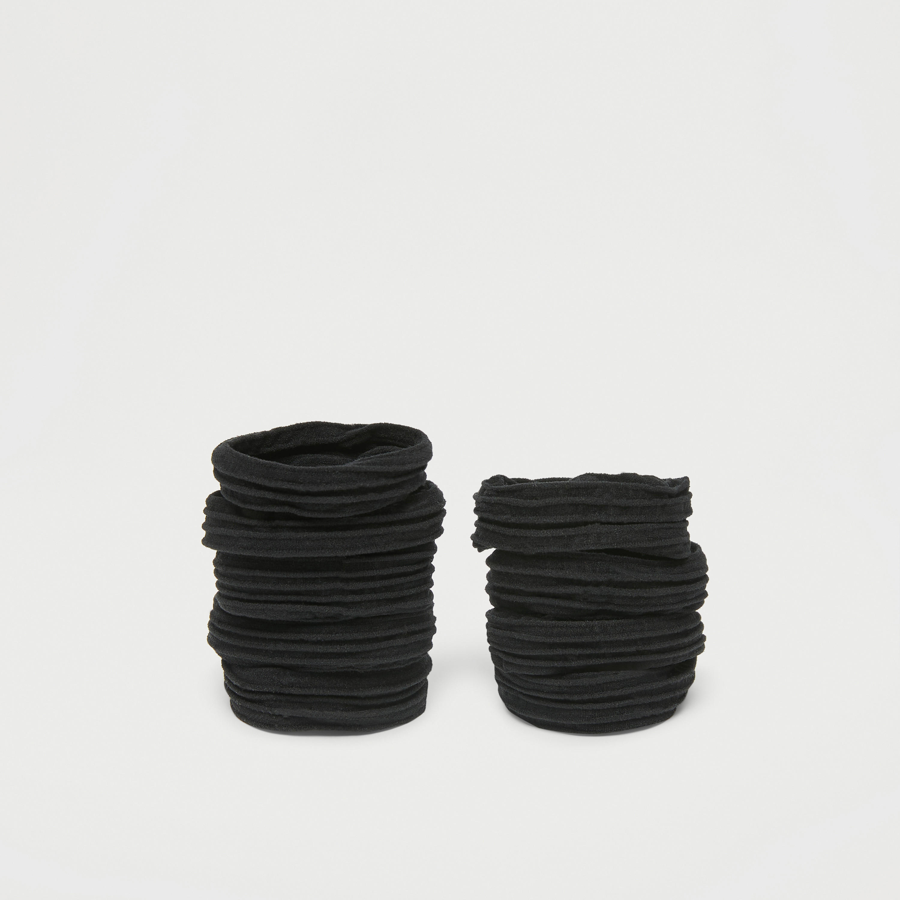 ربطات شعر مطّاطيّة سادة من جلوو - طقم 9 قطع-women-hairaccessories-scrunchies-image-2