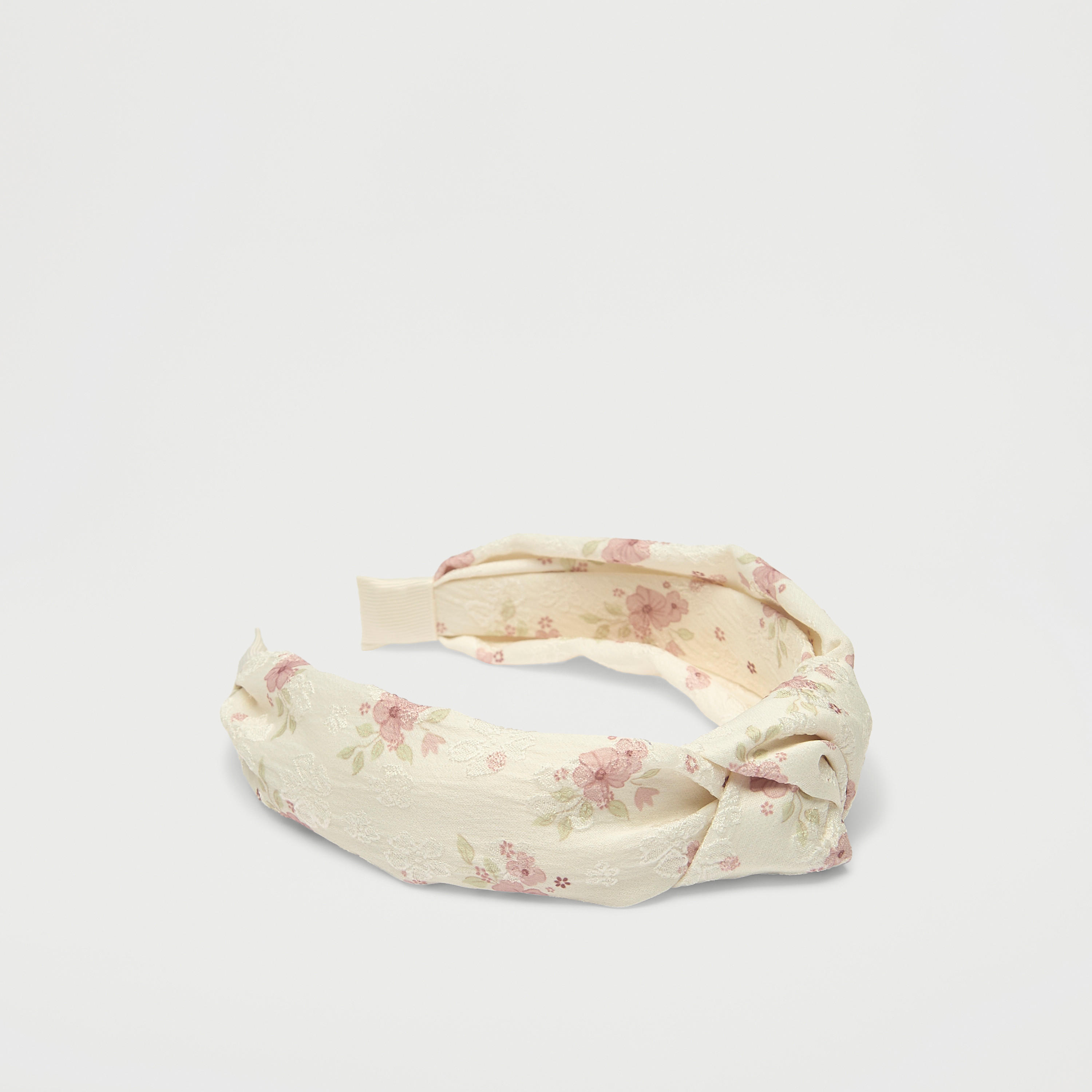 ربطة شعر بطبعة زهور وتفاصيل عقدة من جلو-women-hairaccessories-bands-image-1