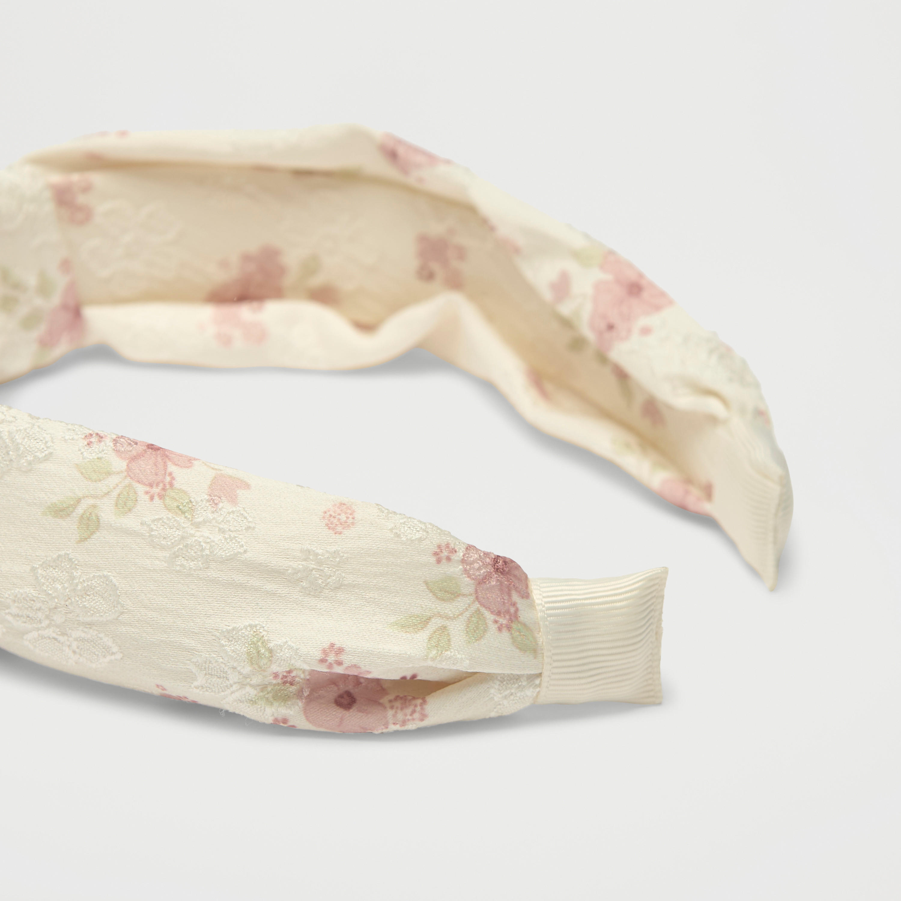 ربطة شعر بطبعة زهور وتفاصيل عقدة من جلو-women-hairaccessories-bands-image-4