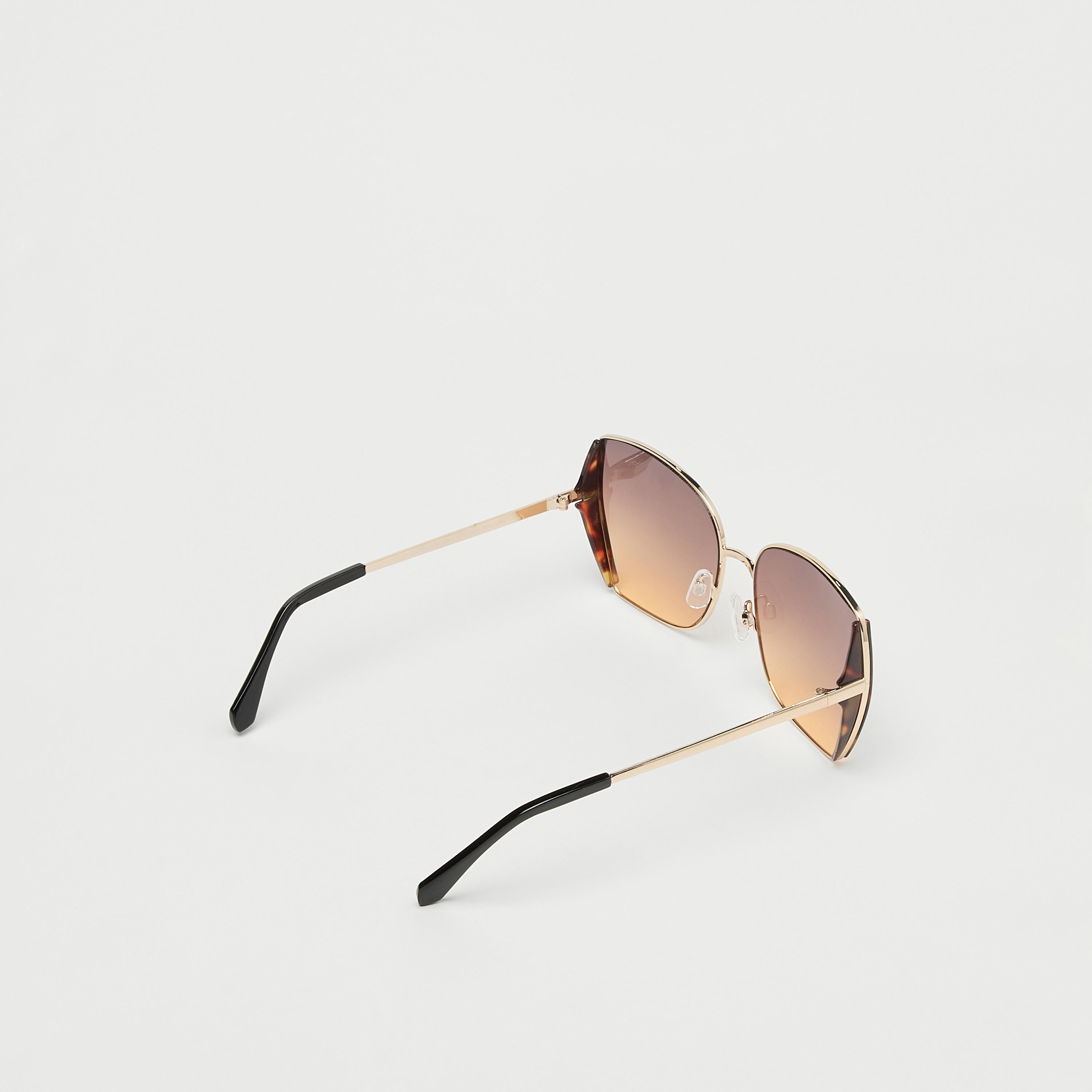 نظارة شمسية بعدسات ملونة وإطار كامل ووسادات أنف-women-sunglasses-image-3