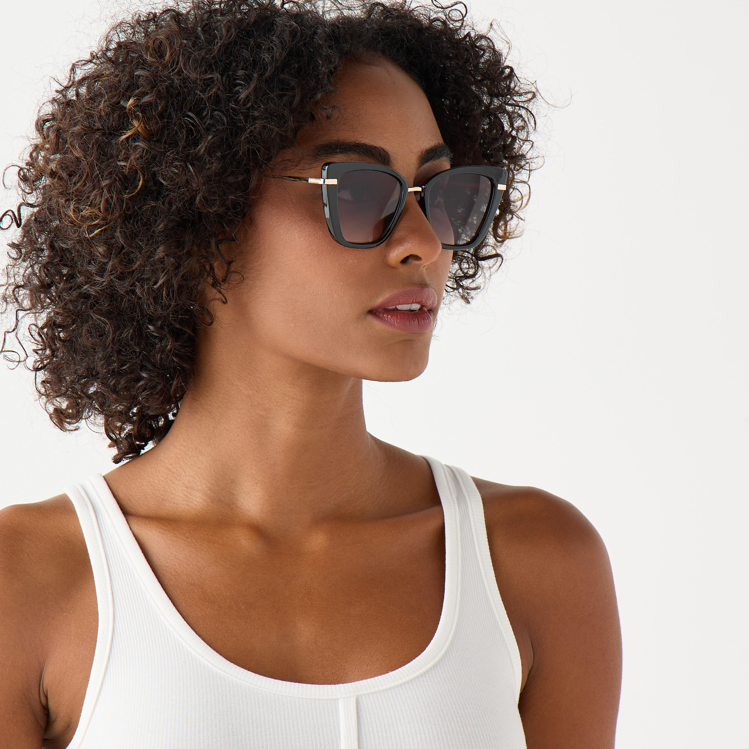 Tinted Full Rim Sunglasses-women-sunglasses-image-2