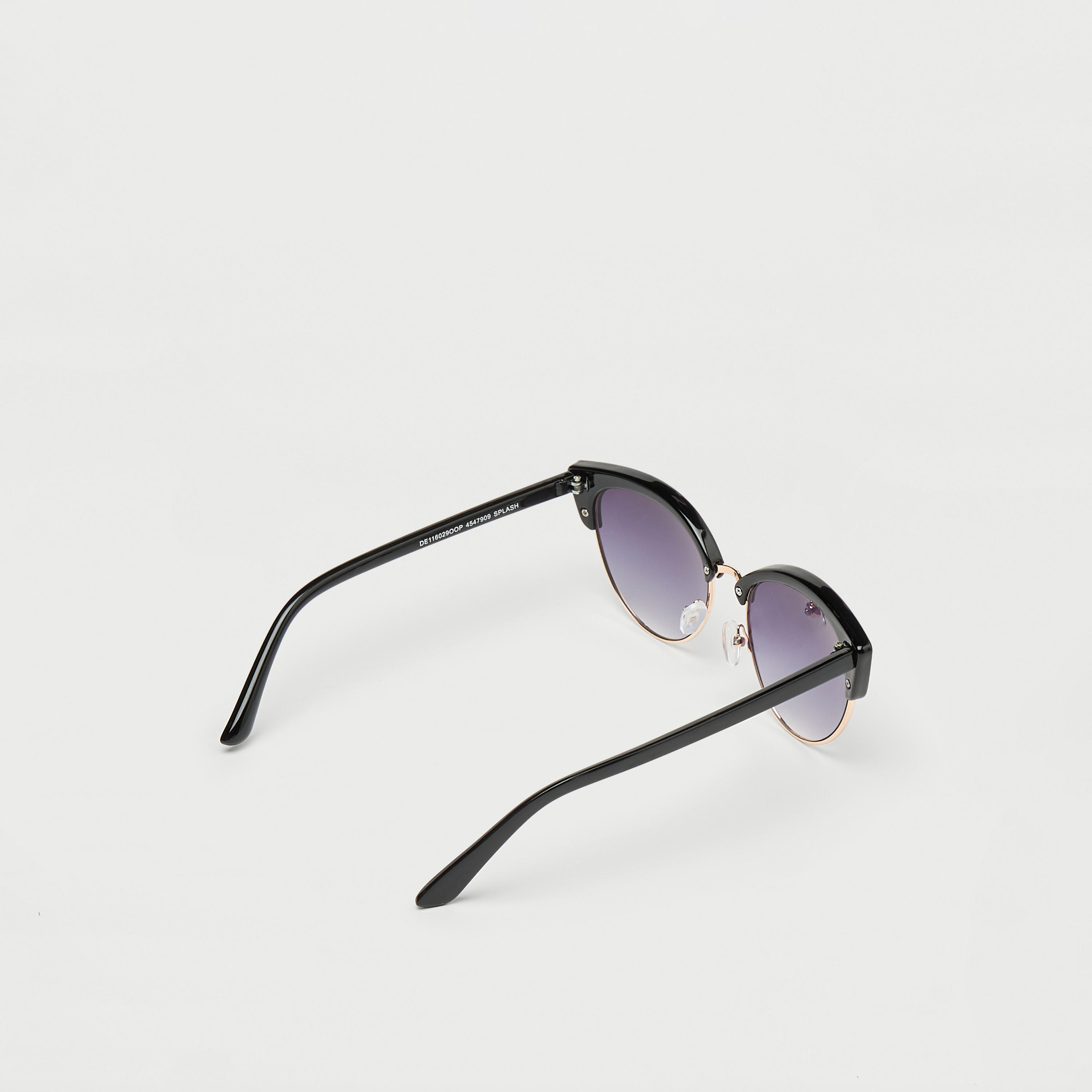 نظّارة شمسيّة بعدسات ملوّنة وإطار كامل ووسادات أنف-women-sunglasses-image-3