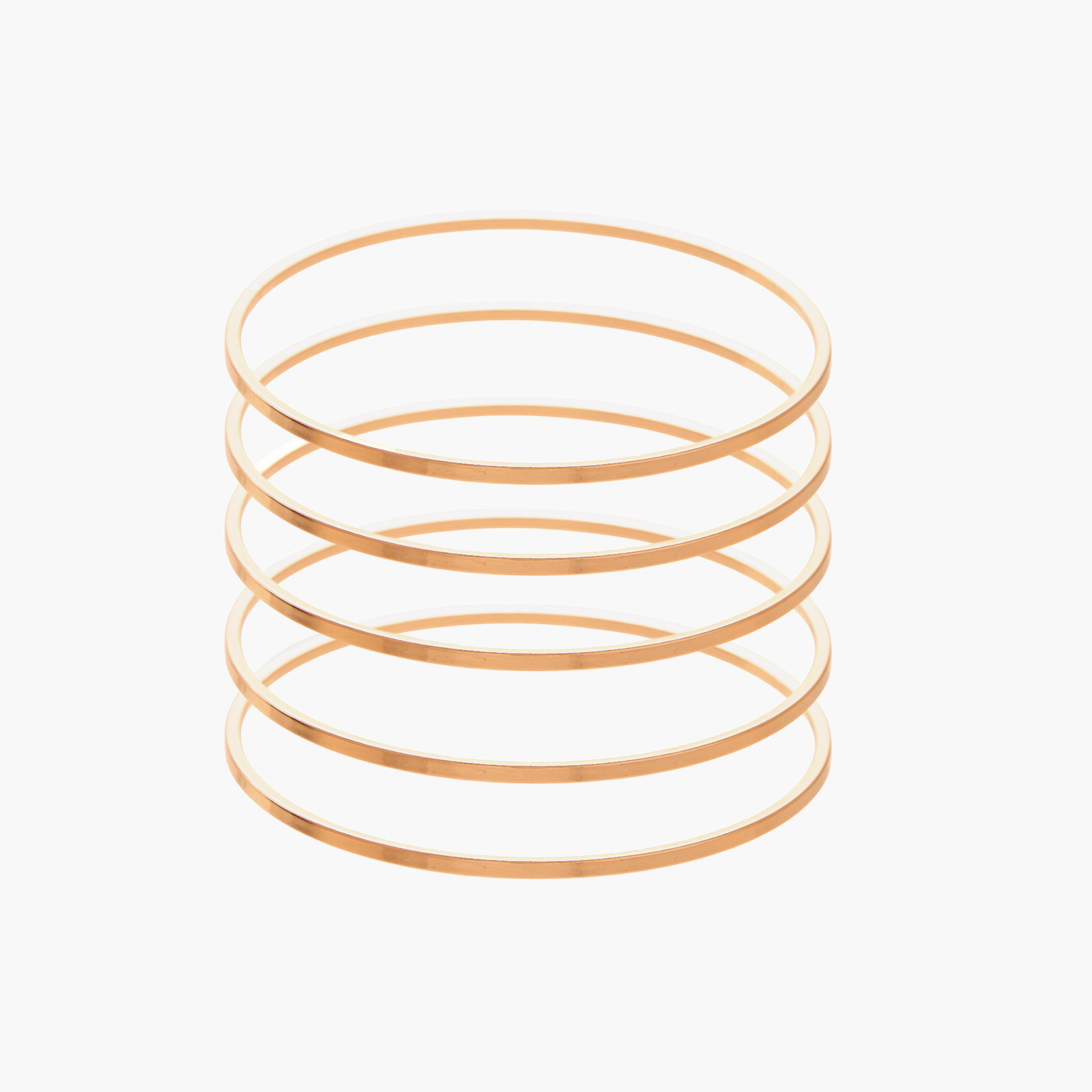 طقم سوار ميتاليك 10 قطع من جلو-women-watchesandjewellery-jewellery-banglesandbracelets-image-1