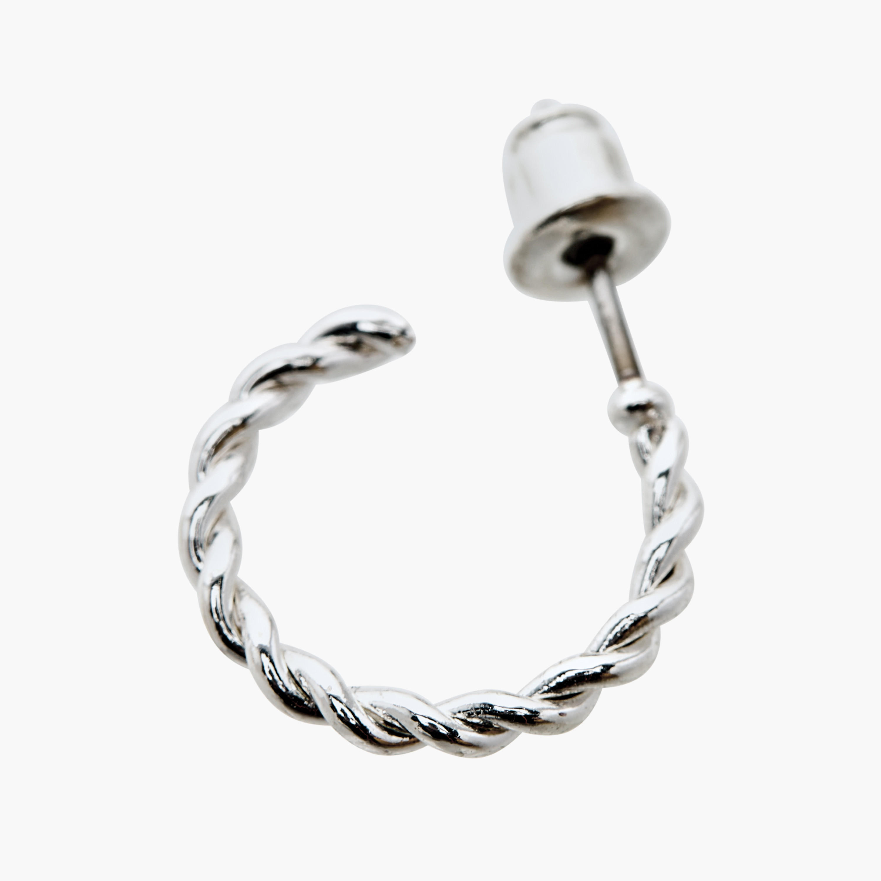 حلق ميتاليك بمكبس إغلاق خلفي من جلوو - طقم من 12-women-watchesandjewellery-jewellery-earrings-image-5