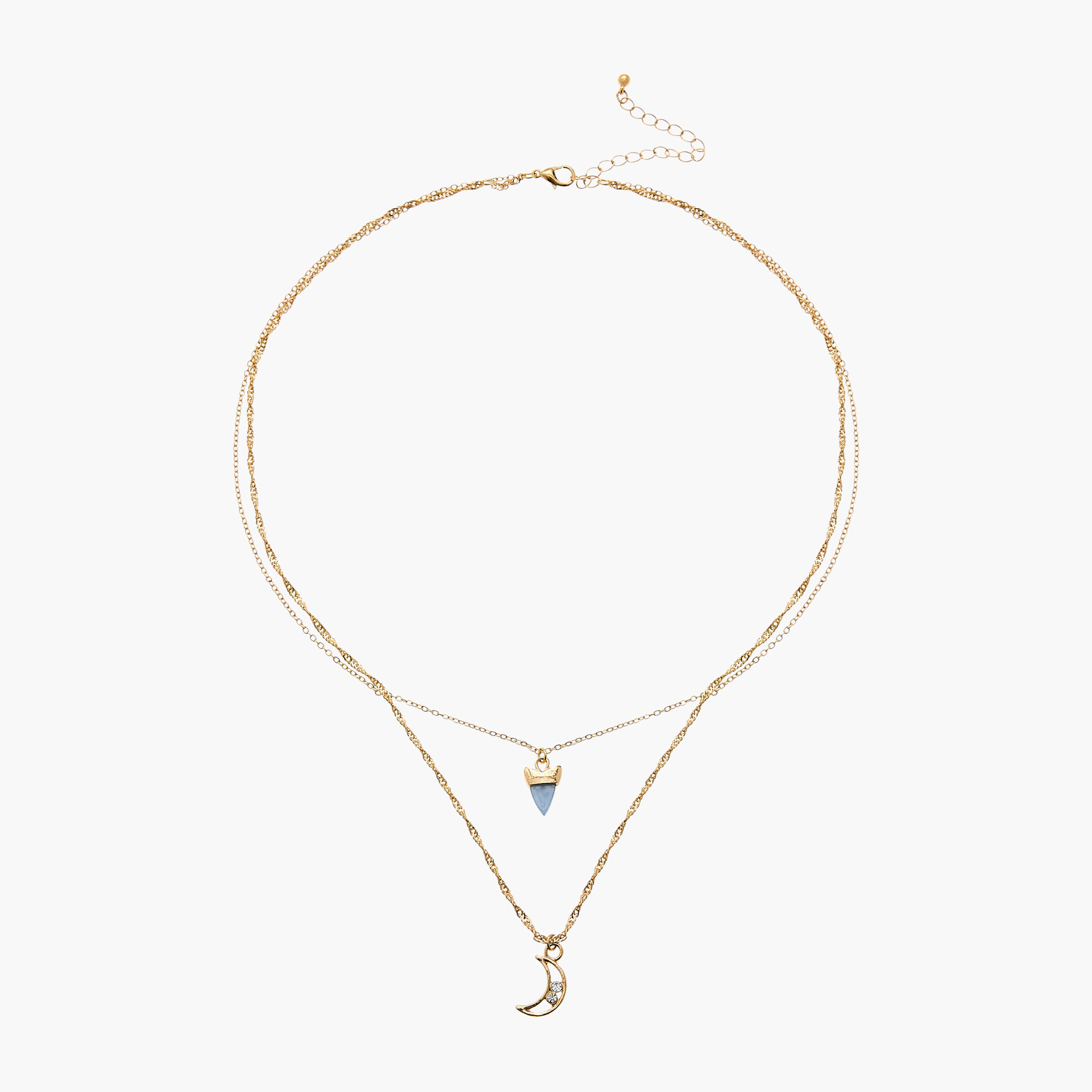 عقد بمشبك إغلاق لوبستر ودلاية من جلو - طقم من 3 قطع-women-watchesandjewellery-jewellery-necklacesandpendants-image-3