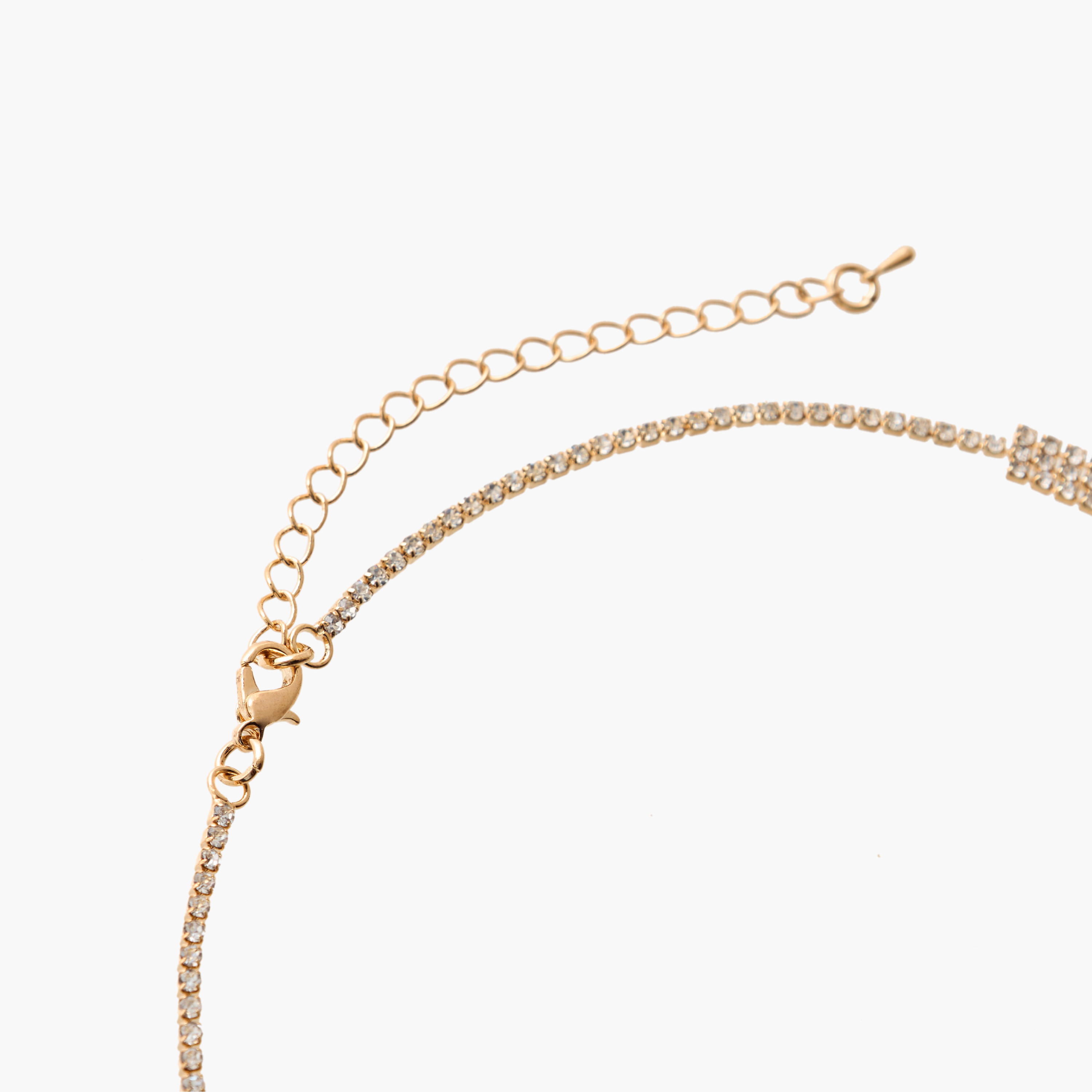 عقد مزين متعدد الطبقات بمشبك إغلاق من جلو-women-watchesandjewellery-jewellery-necklacesandpendants-image-4