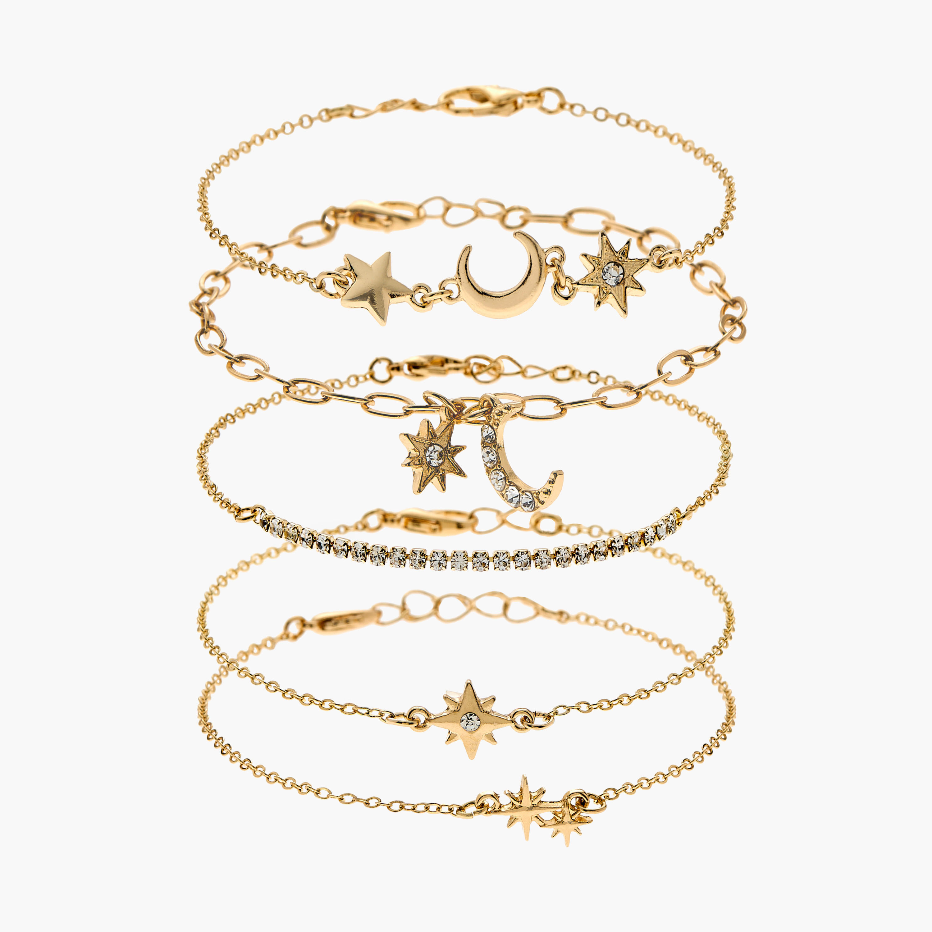 سوار مزيّن بمشبك إغلاق من جلوو-women-watchesandjewellery-jewellery-banglesandbracelets-image-1