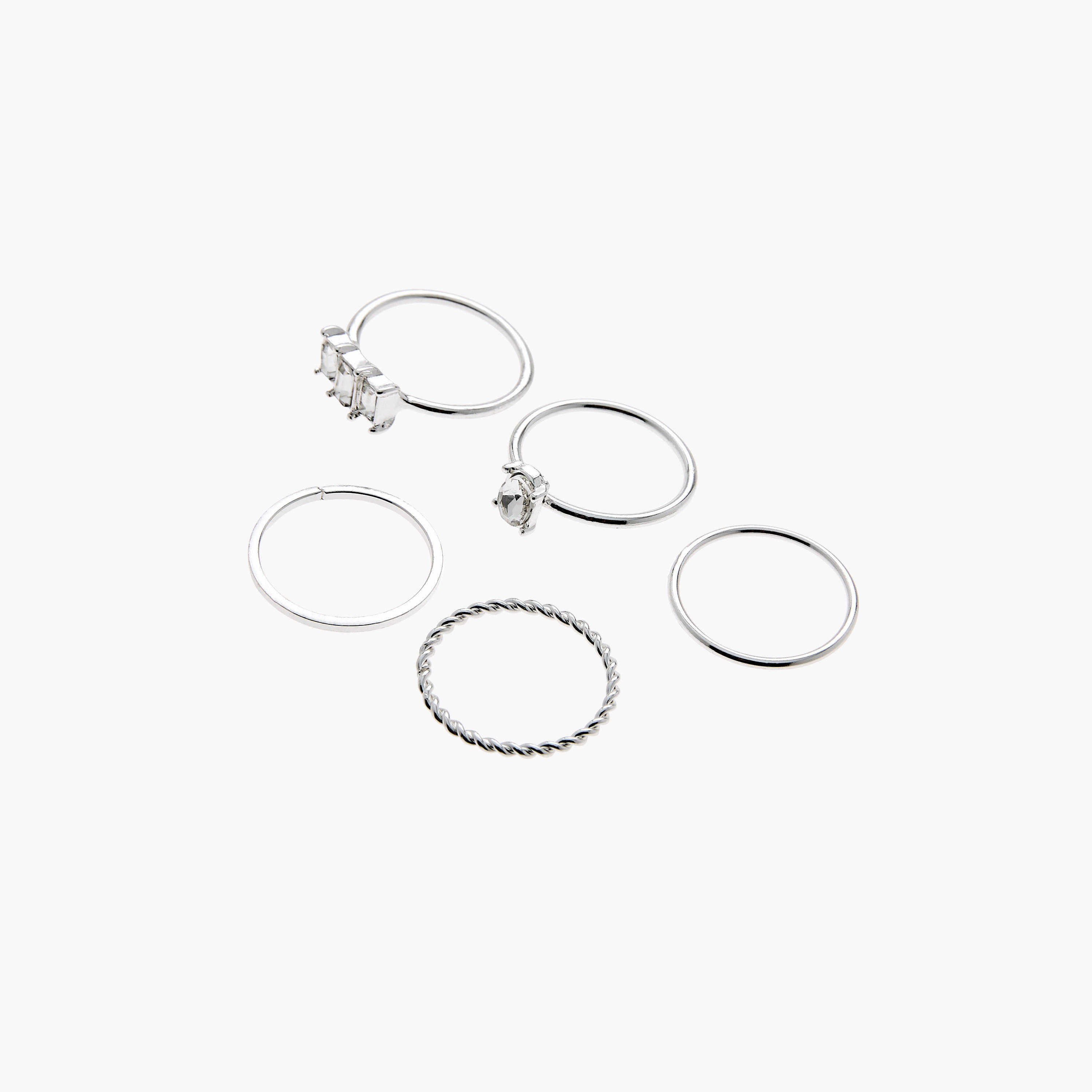 Set of 5 - Gloo Assorted Ring-women-watchesandjewellery-jewellery-rings-image-2