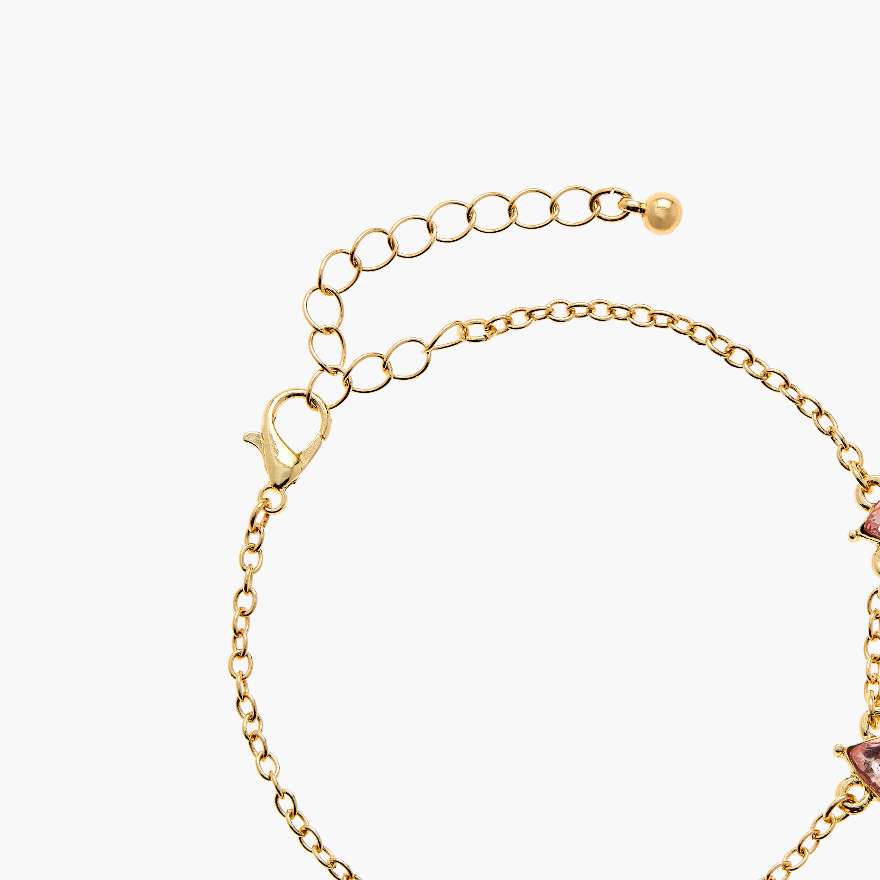أساور متنوعة بمشبك إغلاق من جلوو - مجموعة من 5 قطع-women-watchesandjewellery-jewellery-banglesandbracelets-image-7