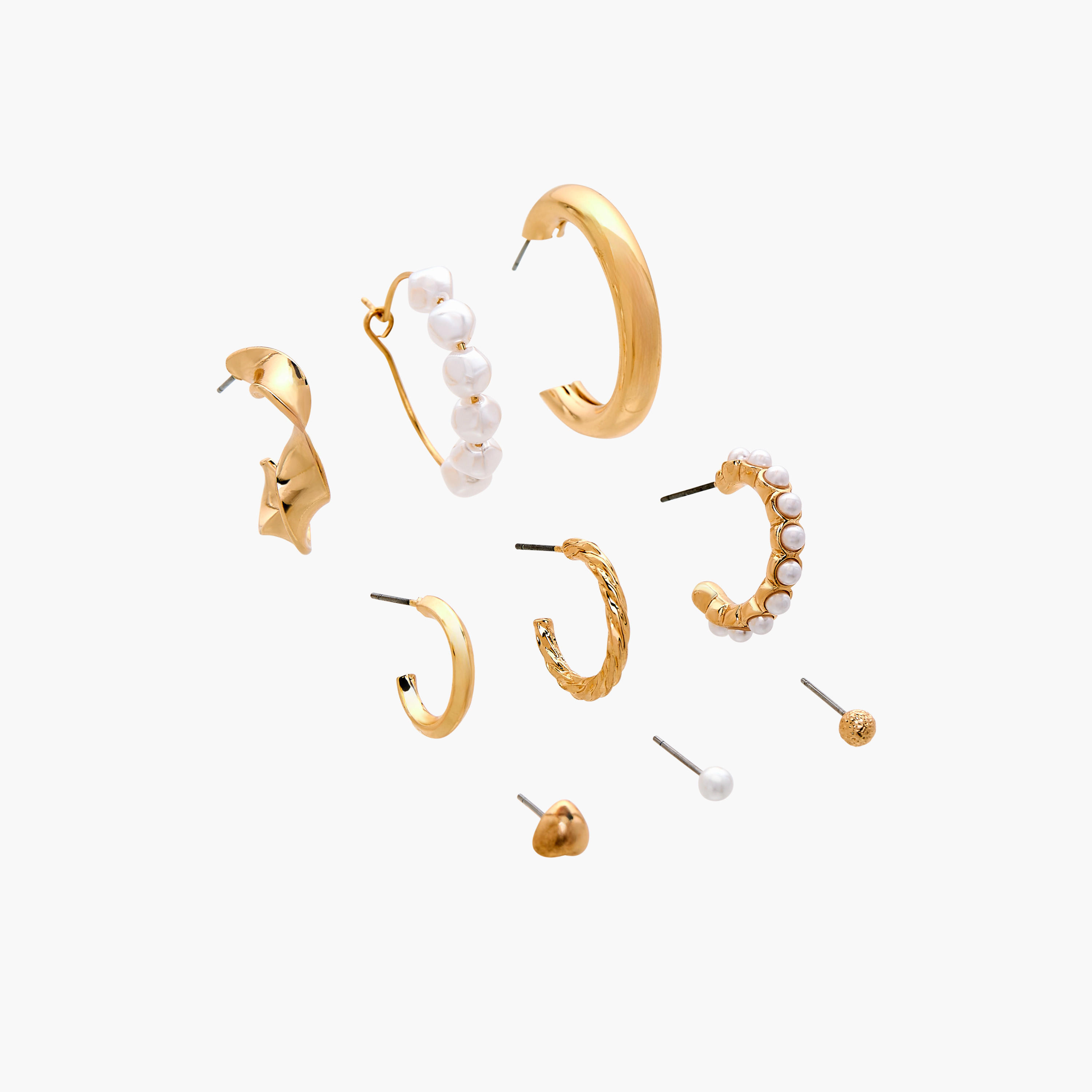 Set of 9 - Gloo Assorted Earrings with Pushback Closure-women-watchesandjewellery-jewellery-earrings-image-2