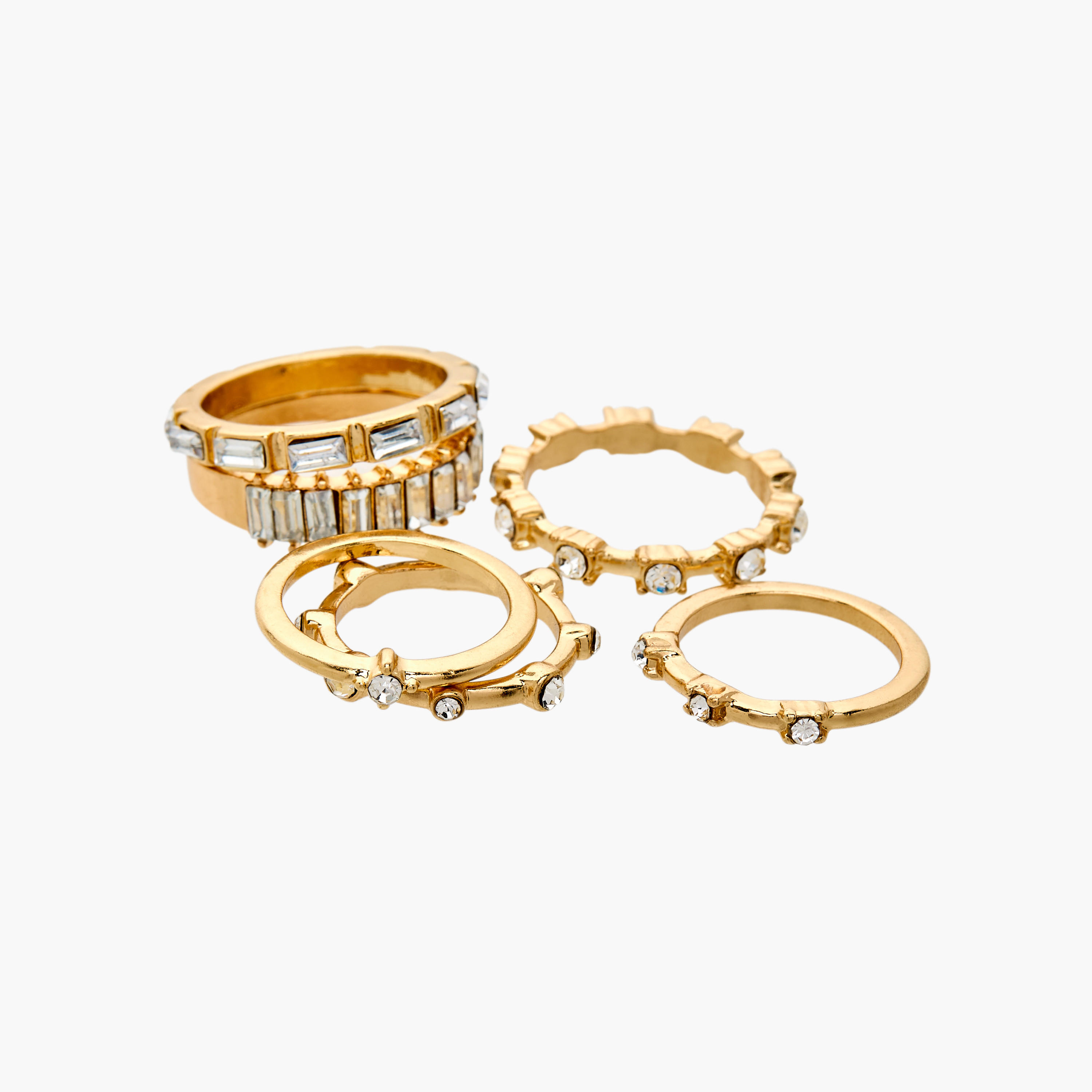 خواتم مزيّنة بالحجر من جلو - طقم 8 أزواج-women-watchesandjewellery-jewellery-rings-image-3