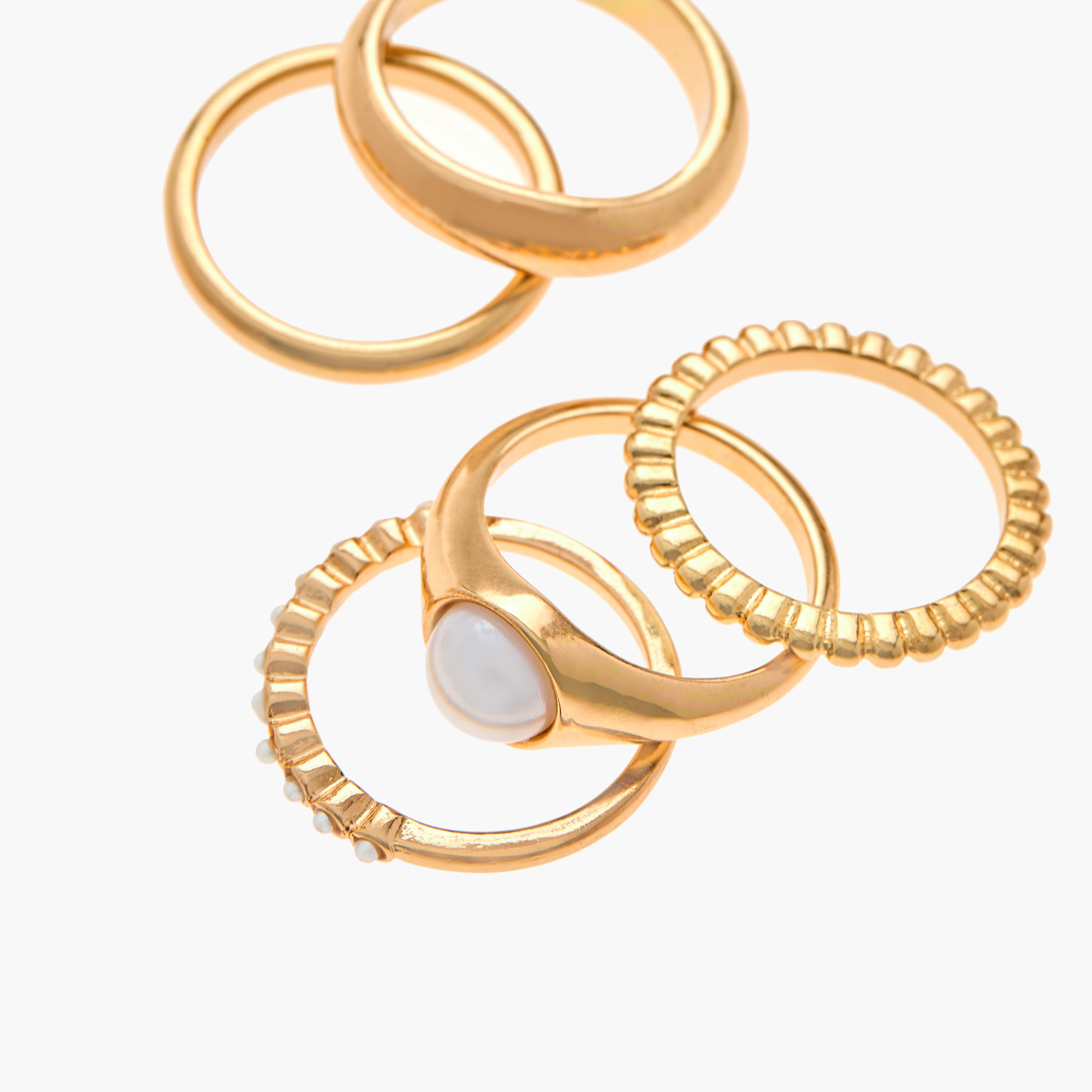 خواتم متنوعة من جلو - طقم 8 قطع-women-watchesandjewellery-jewellery-rings-image-4