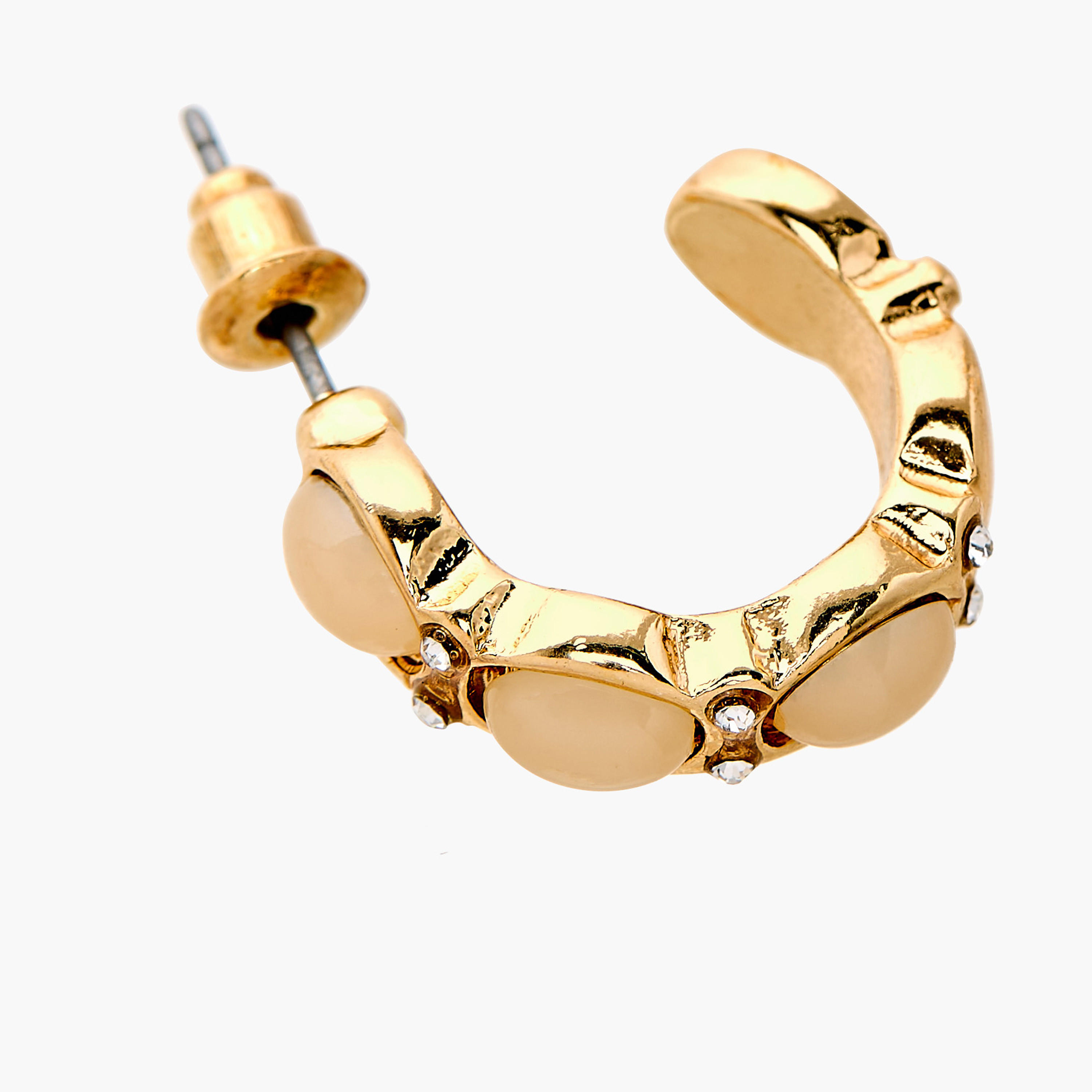 حلق ميتاليك متنوّع بمكبس إغلاق خلفي من جلوو - عبوة من 9-women-watchesandjewellery-jewellery-earrings-image-5