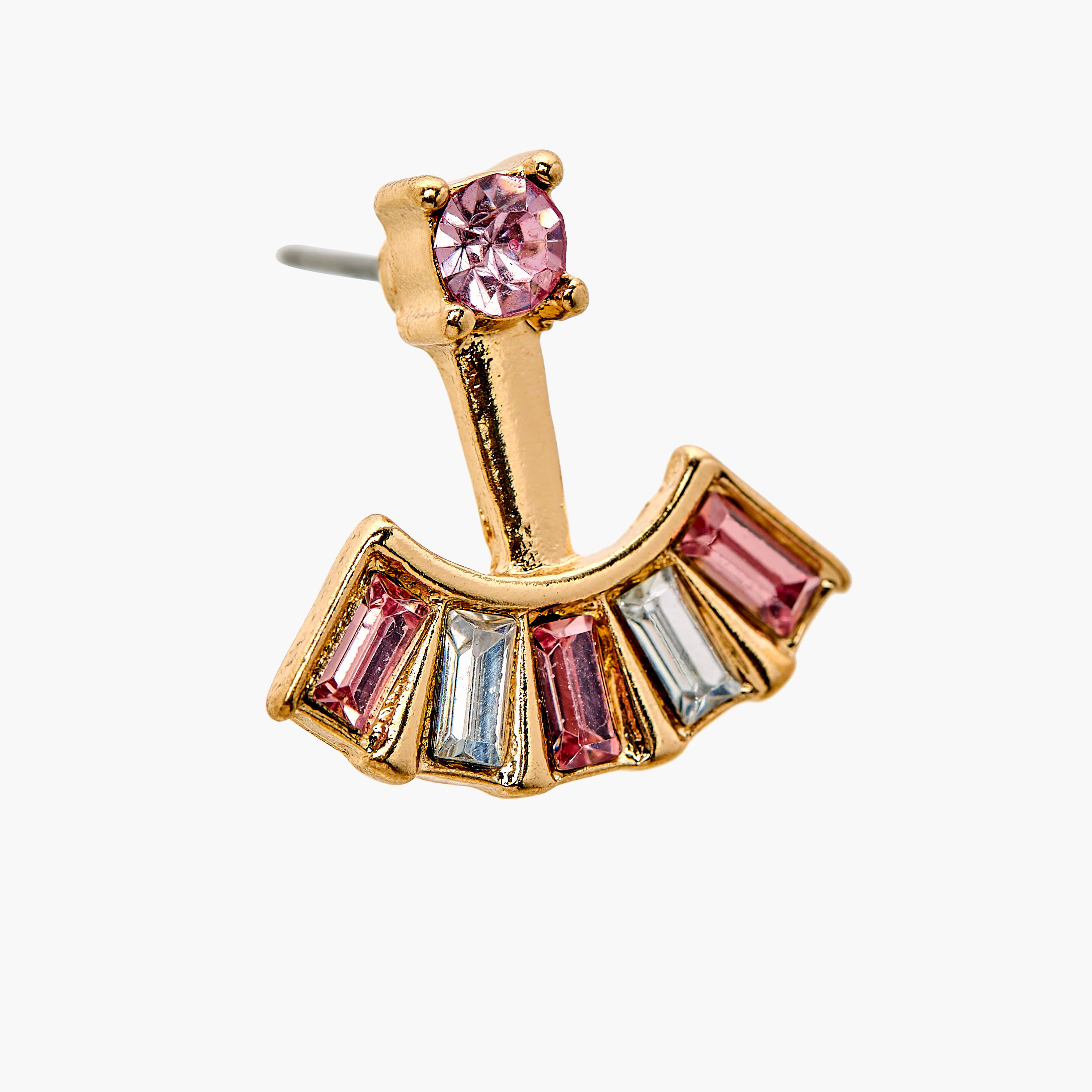 Set of 9 - Gloo Metallic Stud Earrings with Pushback Closure-women-watchesandjewellery-jewellery-earrings-image-5