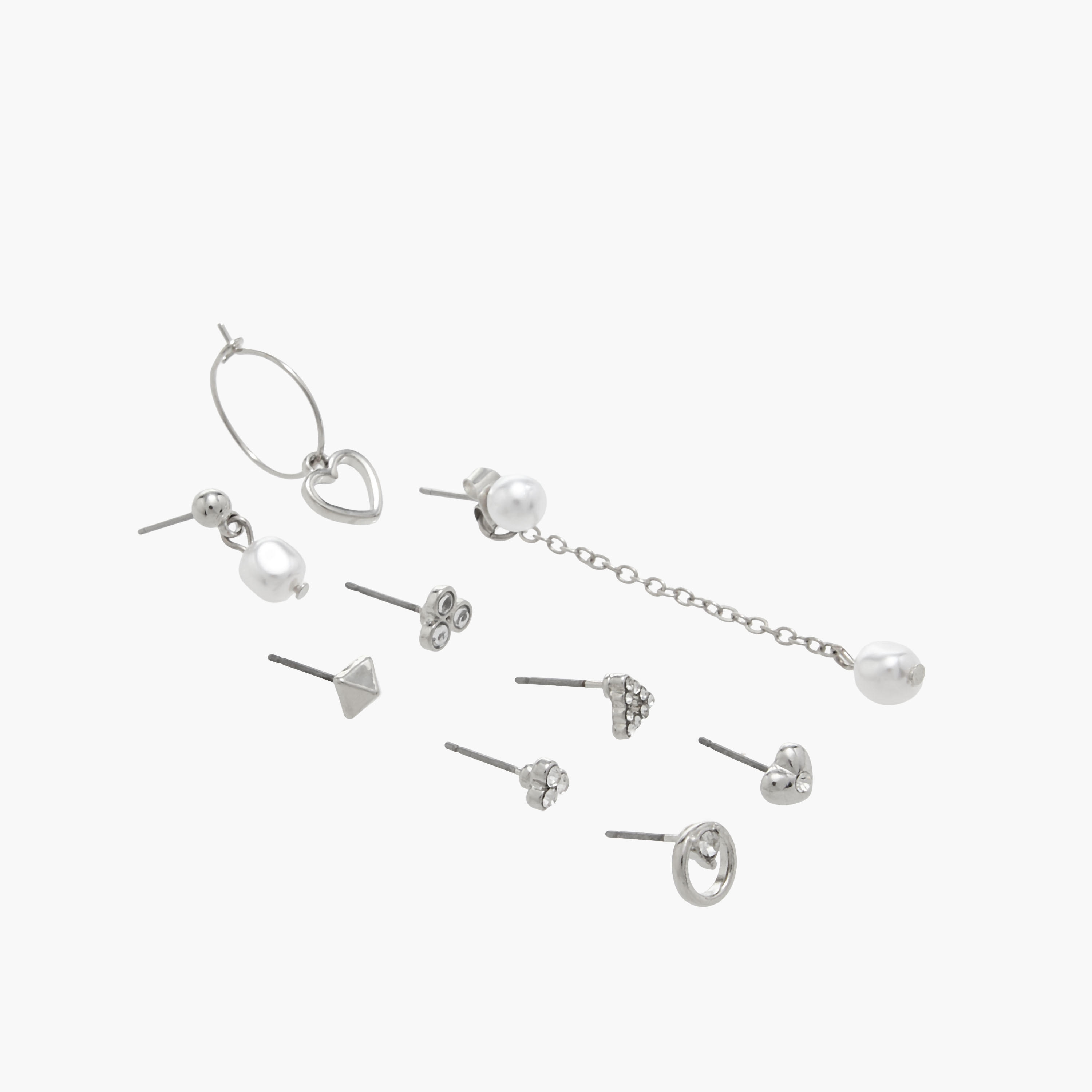 طقم من 9 - أقراط معدنية من جلوو-women-watchesandjewellery-jewellery-earrings-image-2