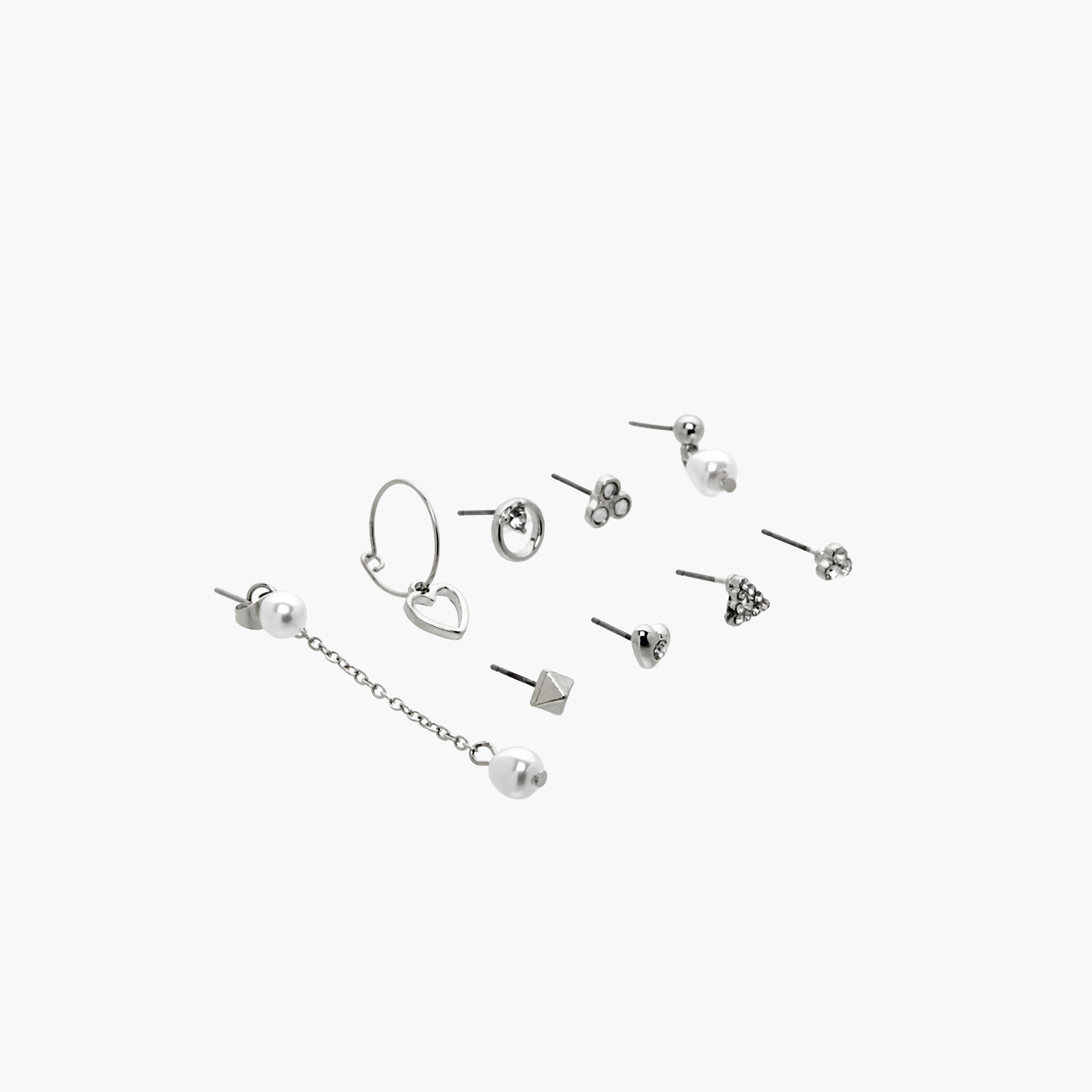 طقم من 9 - أقراط معدنية من جلوو-women-watchesandjewellery-jewellery-earrings-image-3