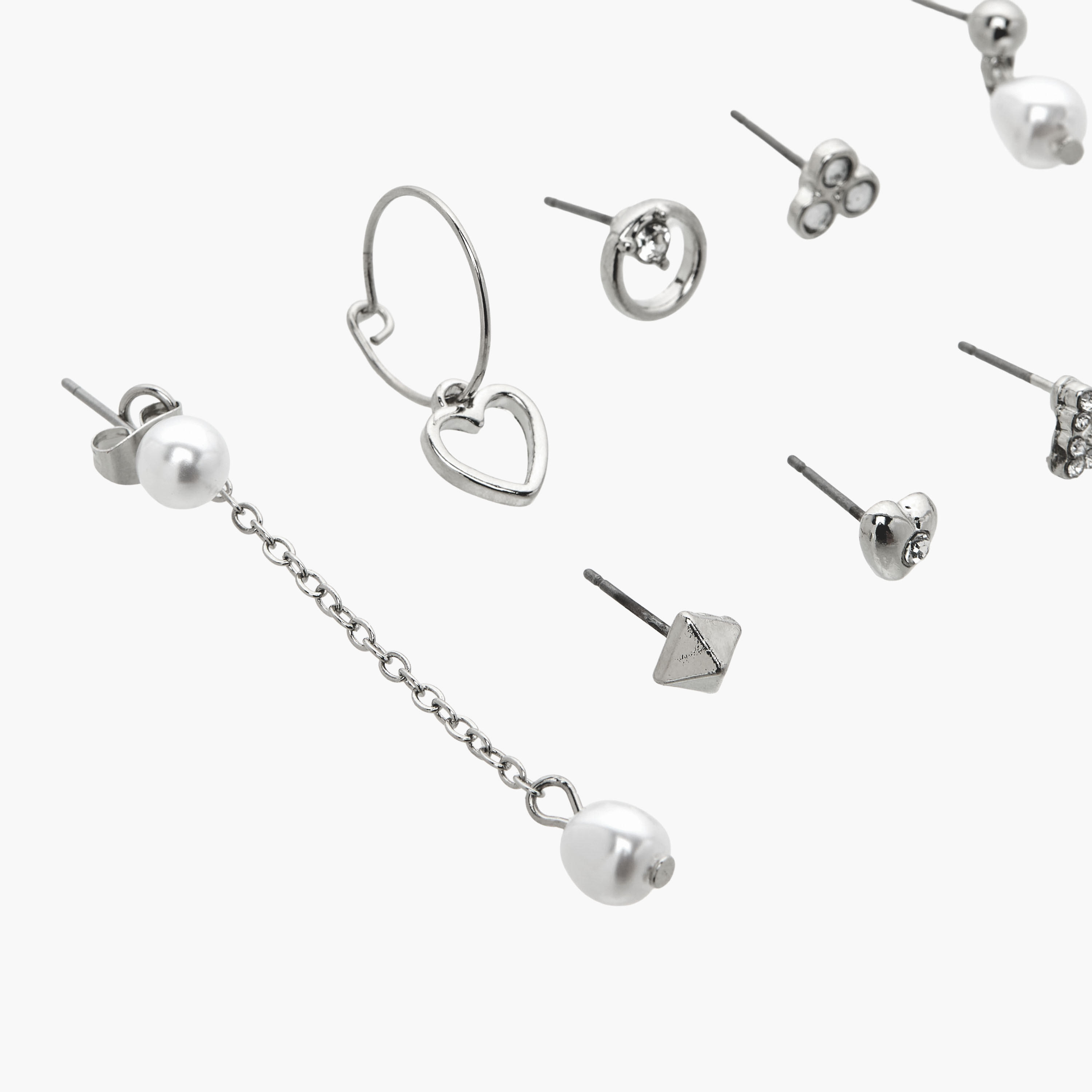طقم من 9 - أقراط معدنية من جلوو-women-watchesandjewellery-jewellery-earrings-image-4