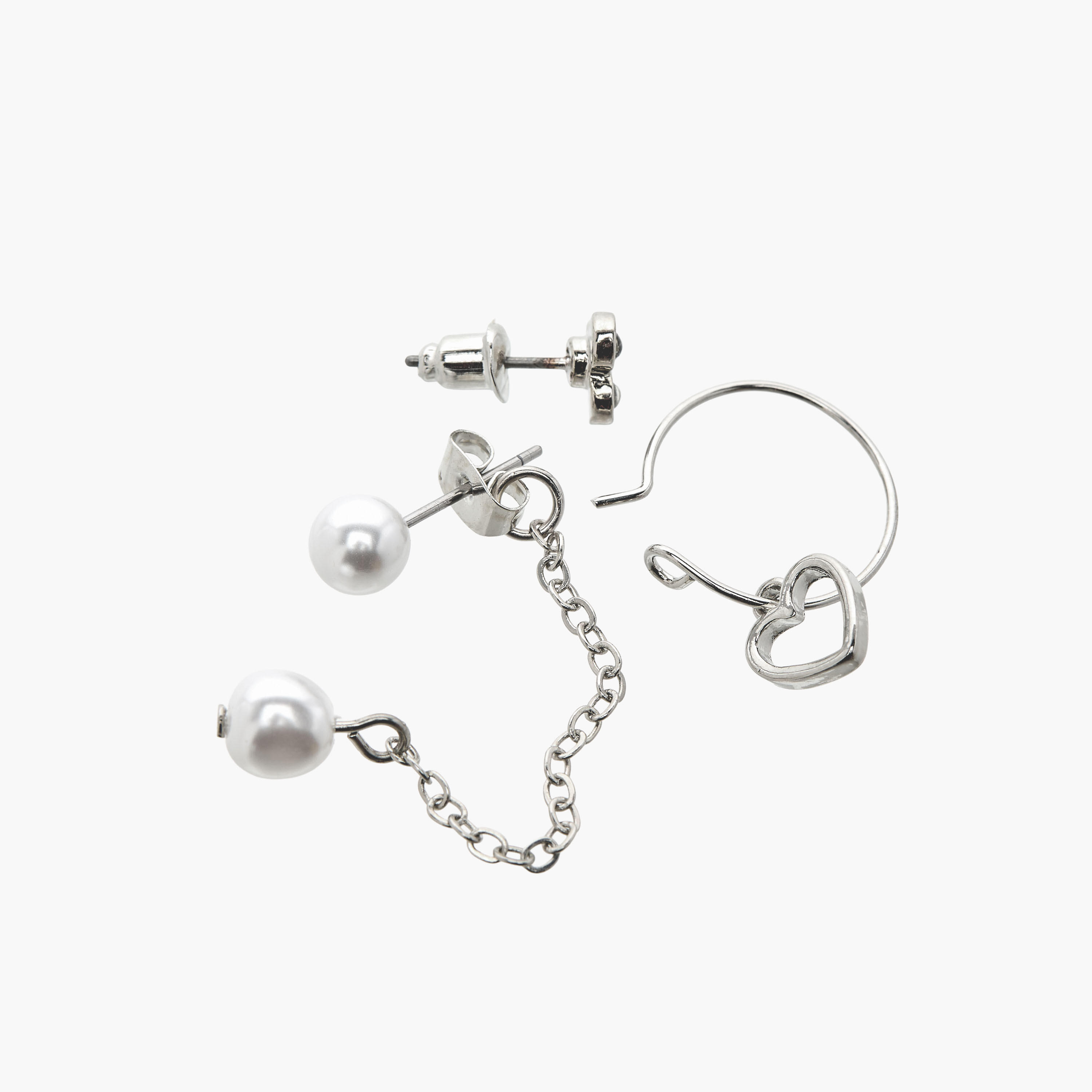 طقم من 9 - أقراط معدنية من جلوو-women-watchesandjewellery-jewellery-earrings-image-6