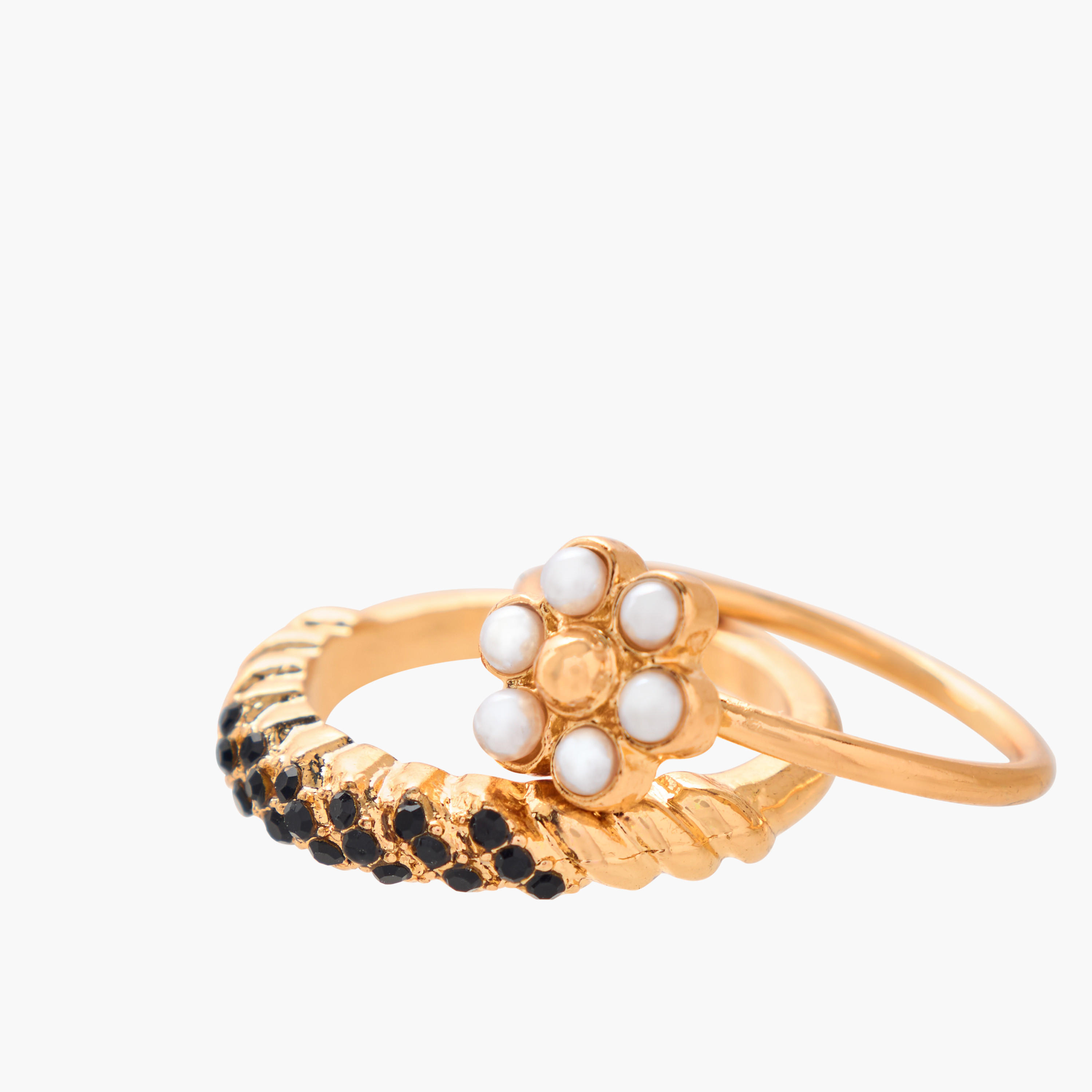 خواتم متنوعة من جلوو - مجموعة 6 قطع-women-watchesandjewellery-jewellery-rings-image-4