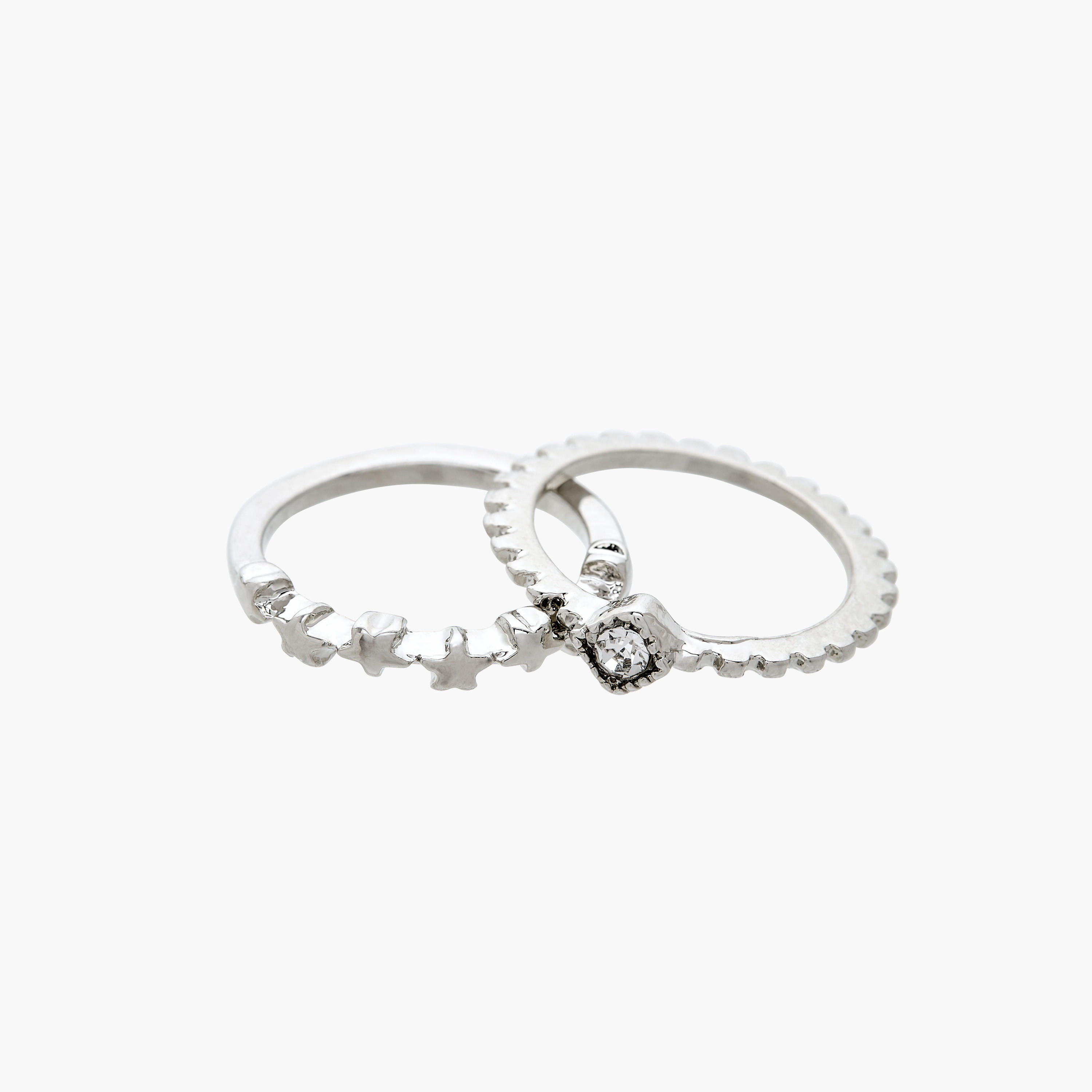 خاتم ميتاليك من جلوو - مجموعة 10 قطع-women-watchesandjewellery-jewellery-rings-image-4