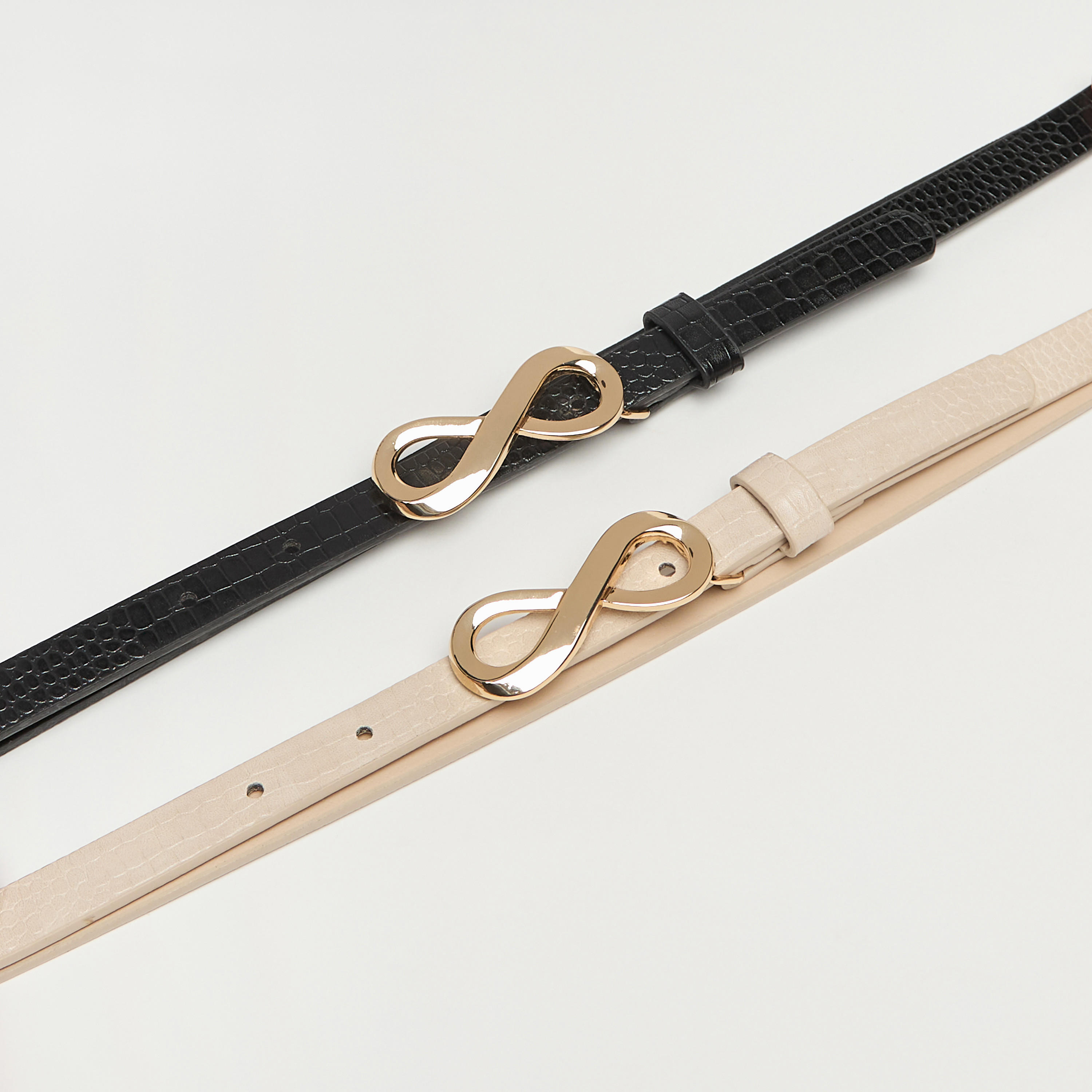 طقم حزام ميتاليك بإبزيم إغلاق من قطعتين-women-clothingaccessories-belts-image-5