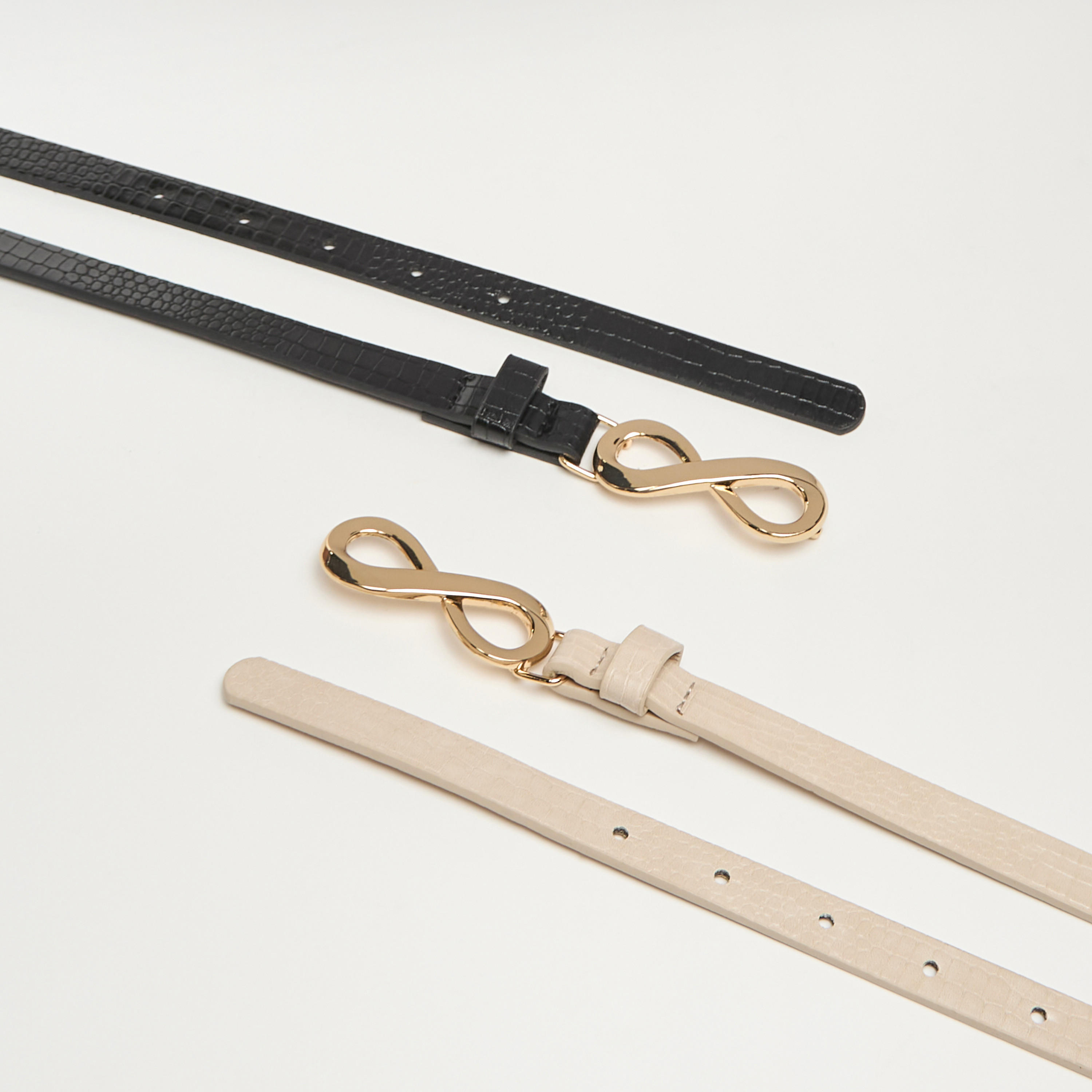 طقم حزام ميتاليك بإبزيم إغلاق من قطعتين-women-clothingaccessories-belts-image-6