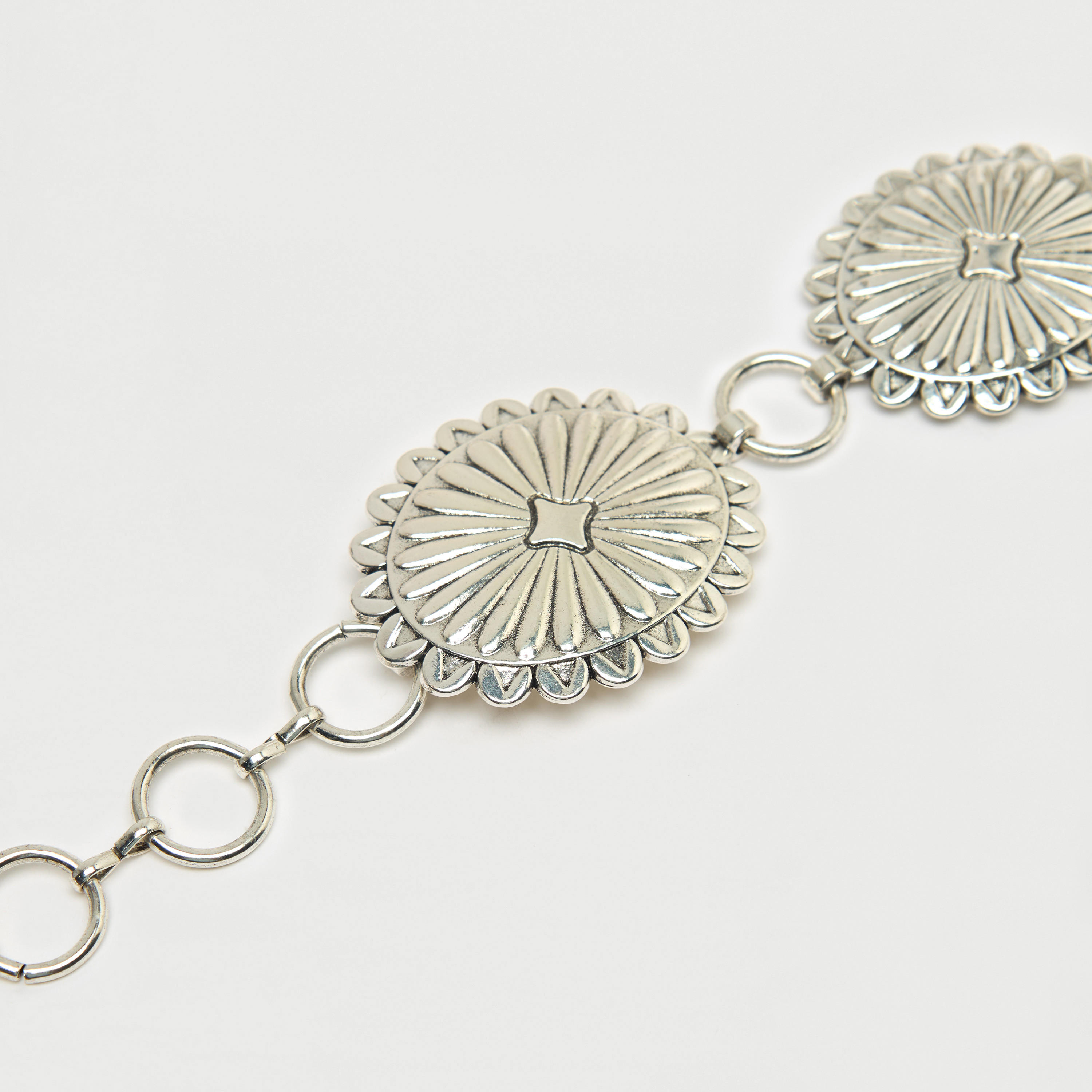 Textured Metallic Belt with Hook and Loop Closure-women-clothingaccessories-belts-image-5