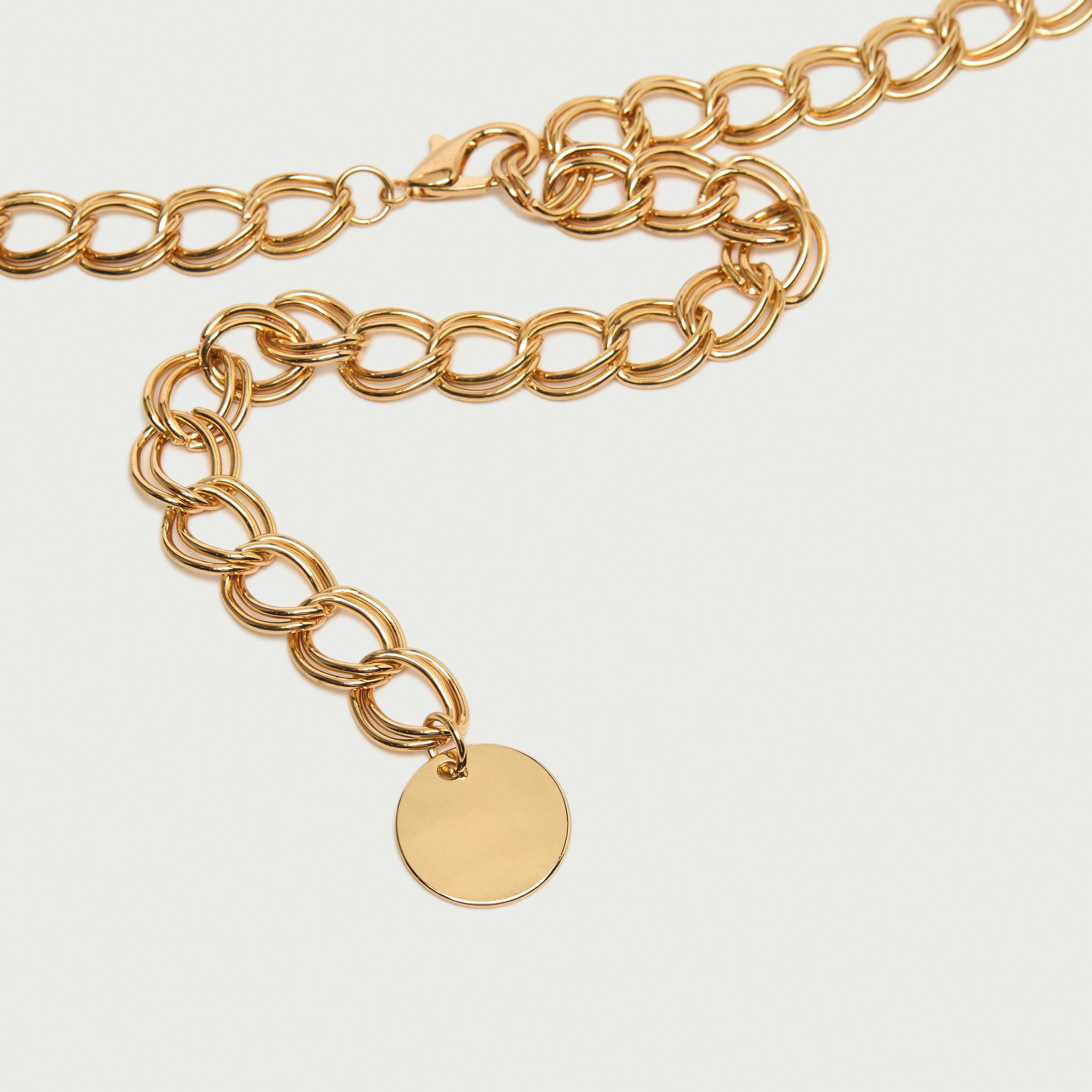 Metallic Chain Belt with Lobster Clasp Closure-women-clothingaccessories-belts-image-4