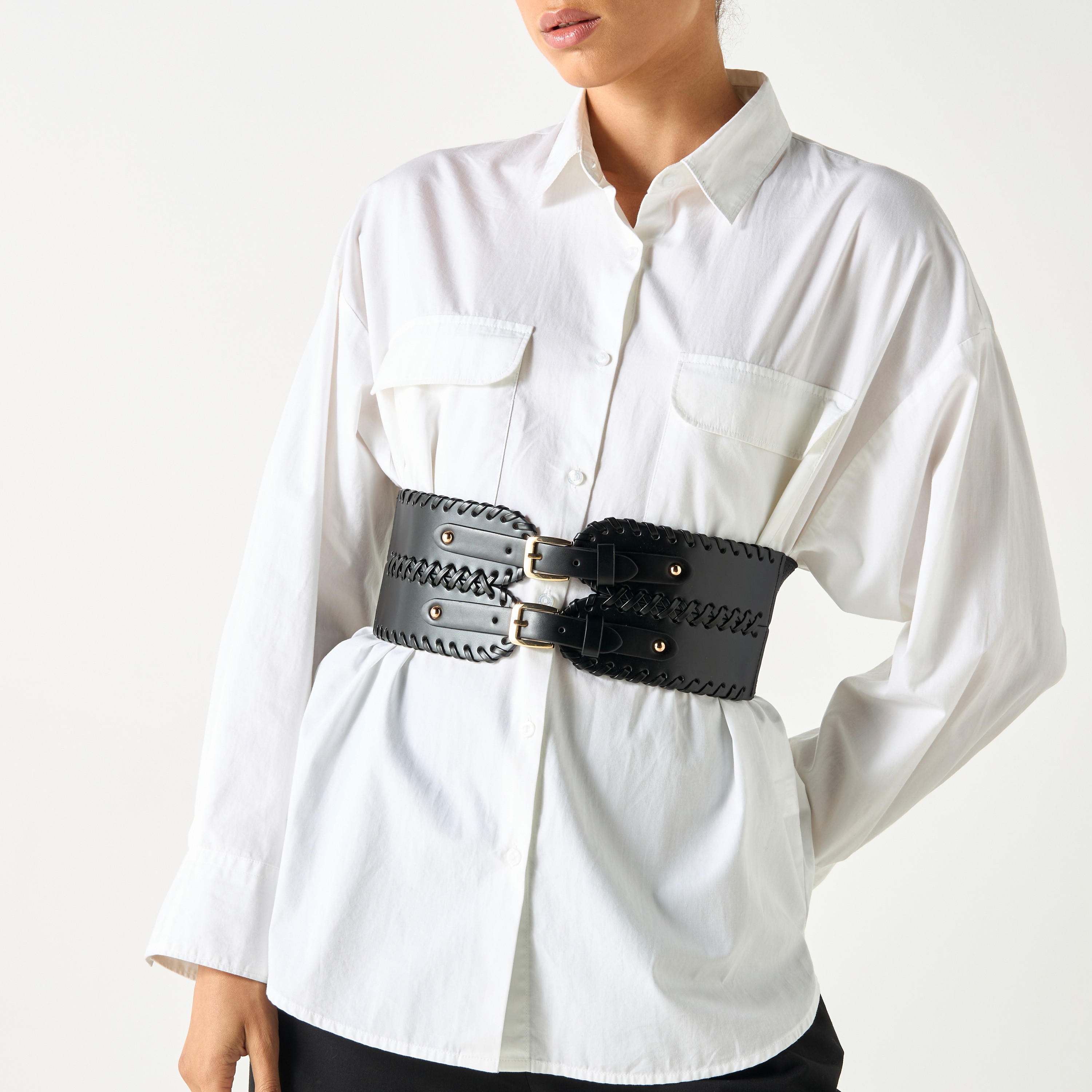حزام مزدوج بتفاصيل مغرزة-women-clothingaccessories-belts-image-2