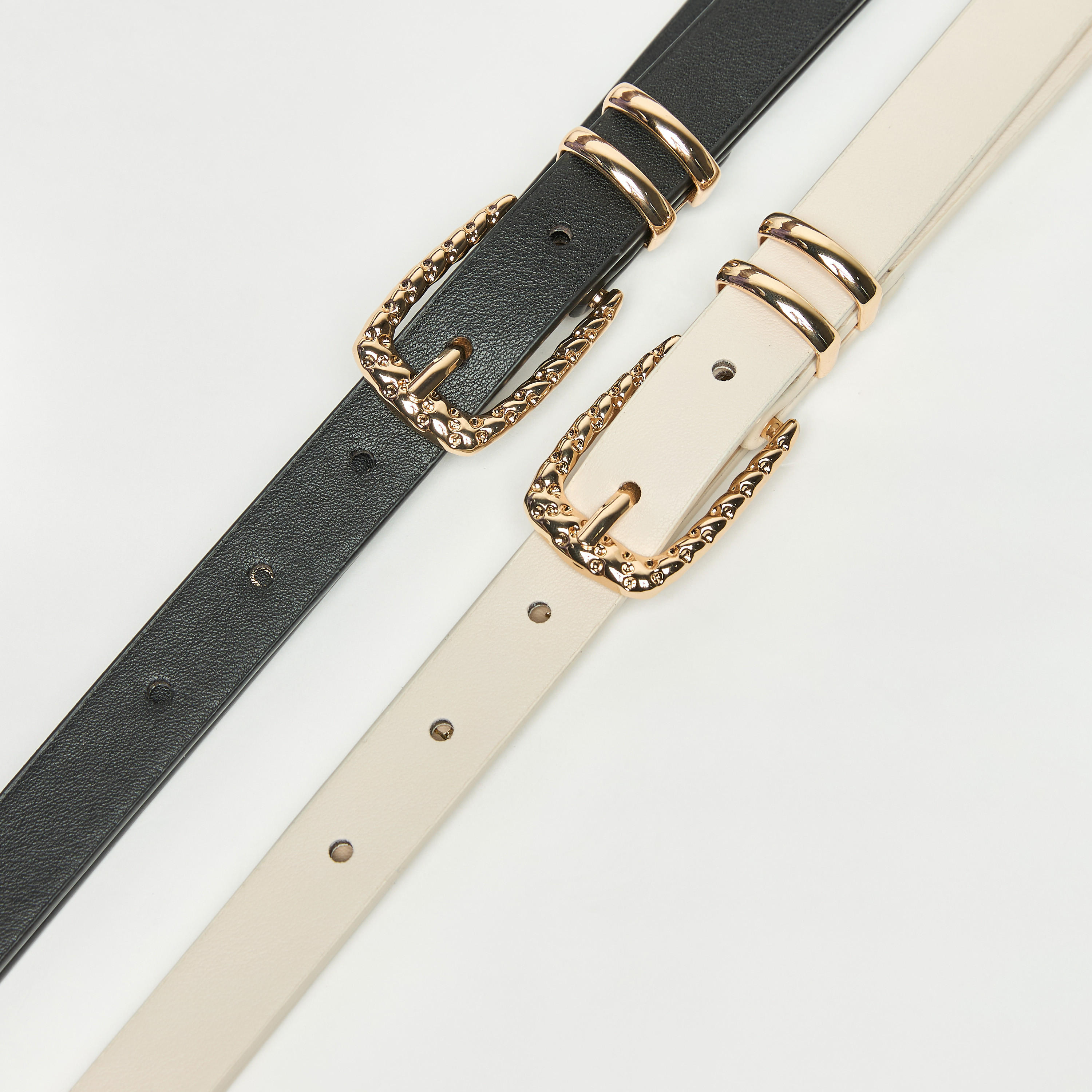 أحزمة متنوعة بإبزيم إغلاق - مجموعة قطعتين-women-clothingaccessories-belts-image-5