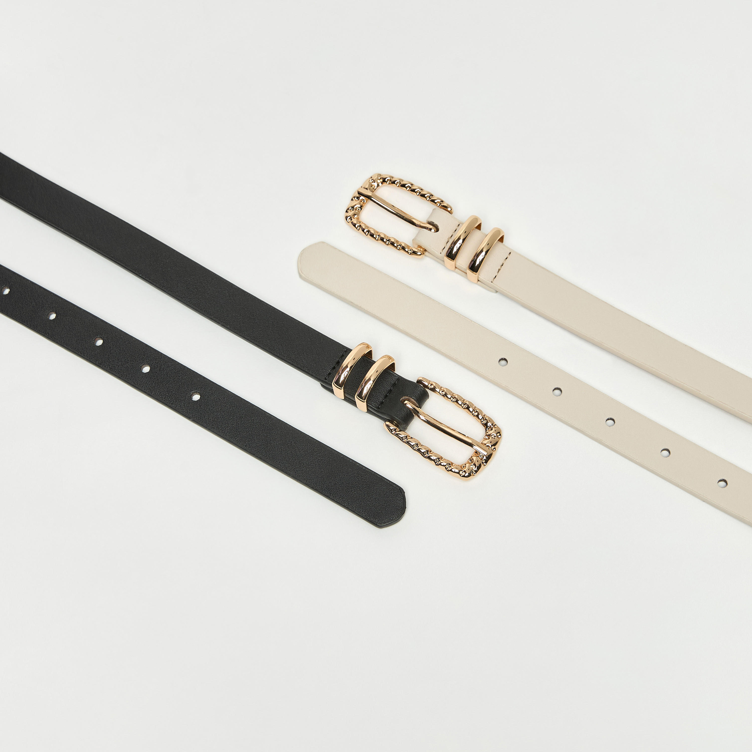 أحزمة متنوعة بإبزيم إغلاق - مجموعة قطعتين-women-clothingaccessories-belts-image-6
