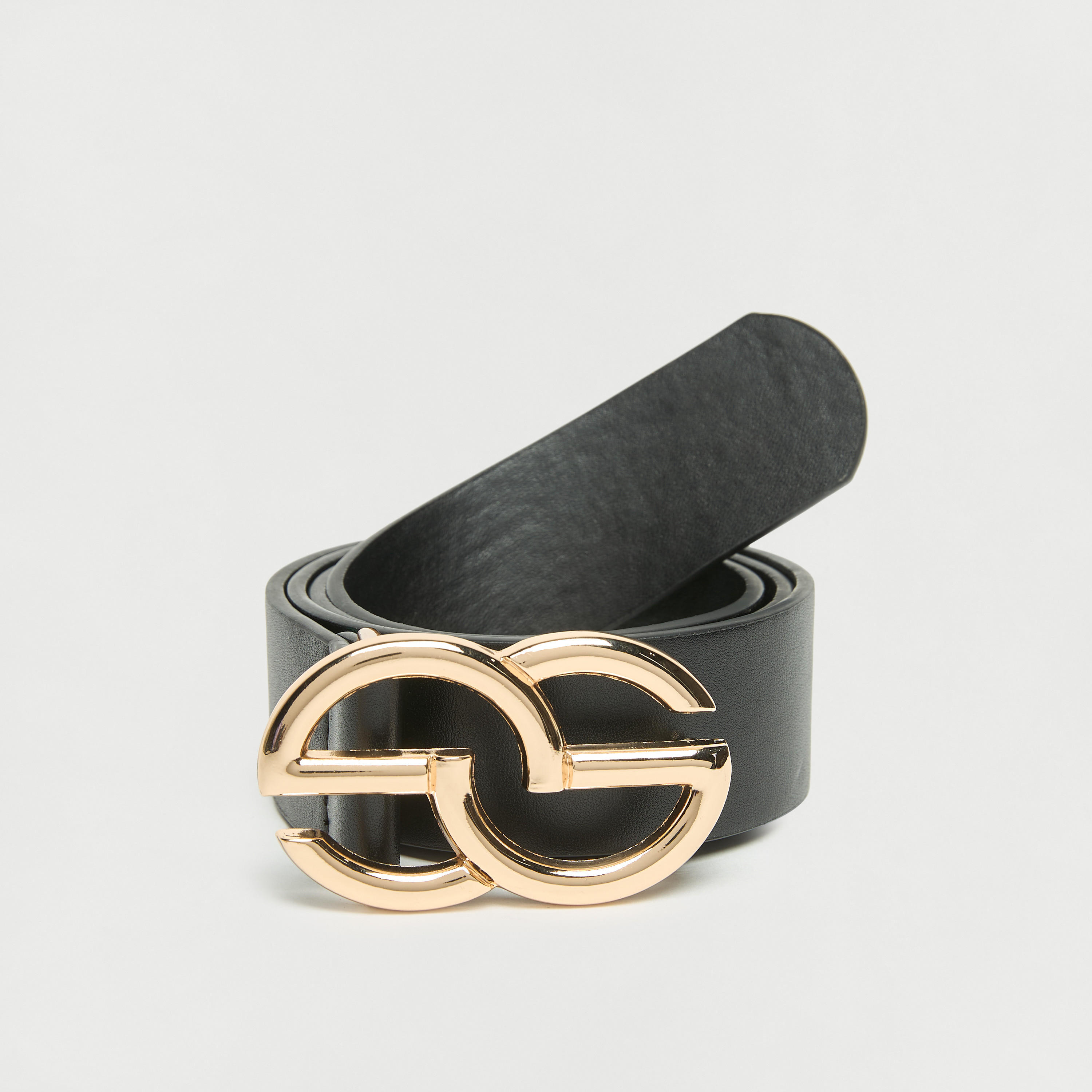 حزام بزينة معدنية وإبزيم إغلاق-women-clothingaccessories-belts-image-4