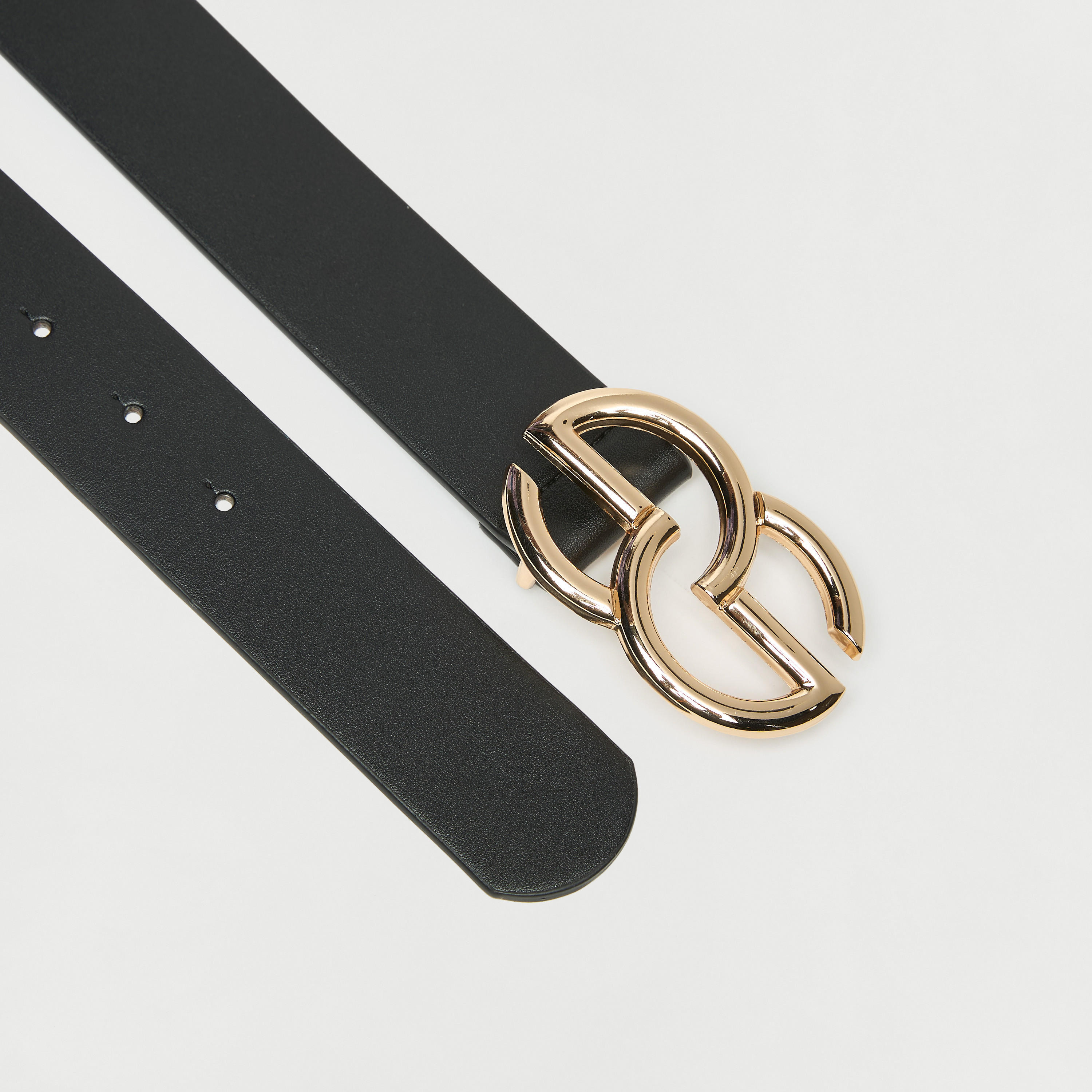 حزام بزينة معدنية وإبزيم إغلاق-women-clothingaccessories-belts-image-5