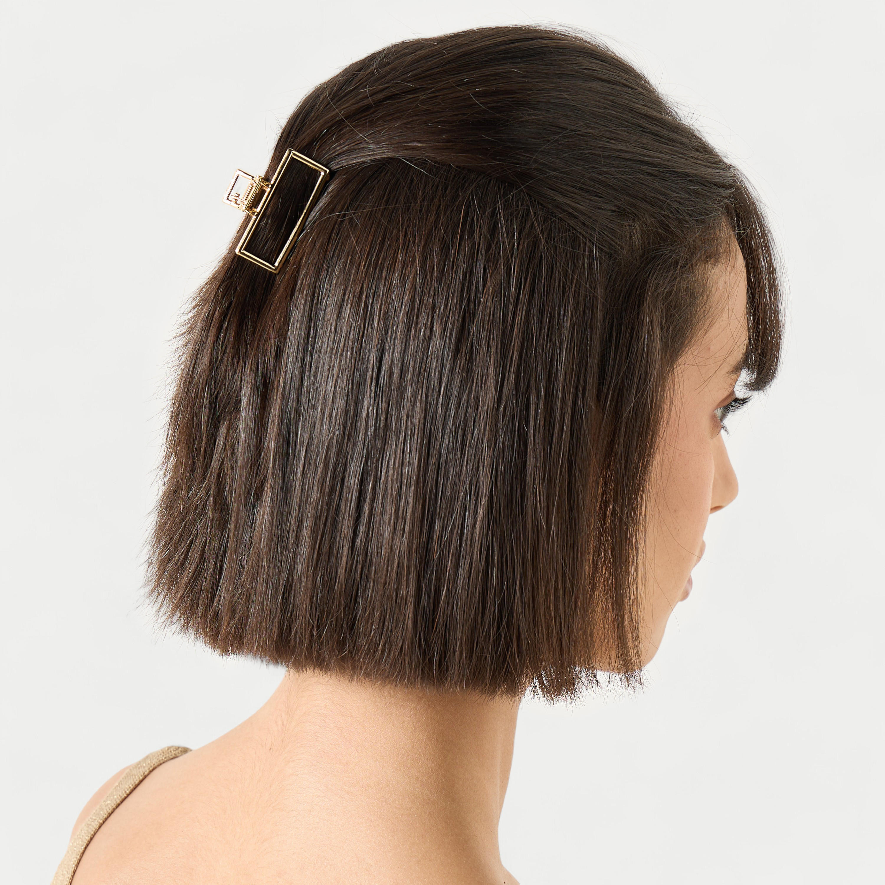 مشابك شعر ميتاليك - طقم من 4 قطع-women-hairaccessories-image-2
