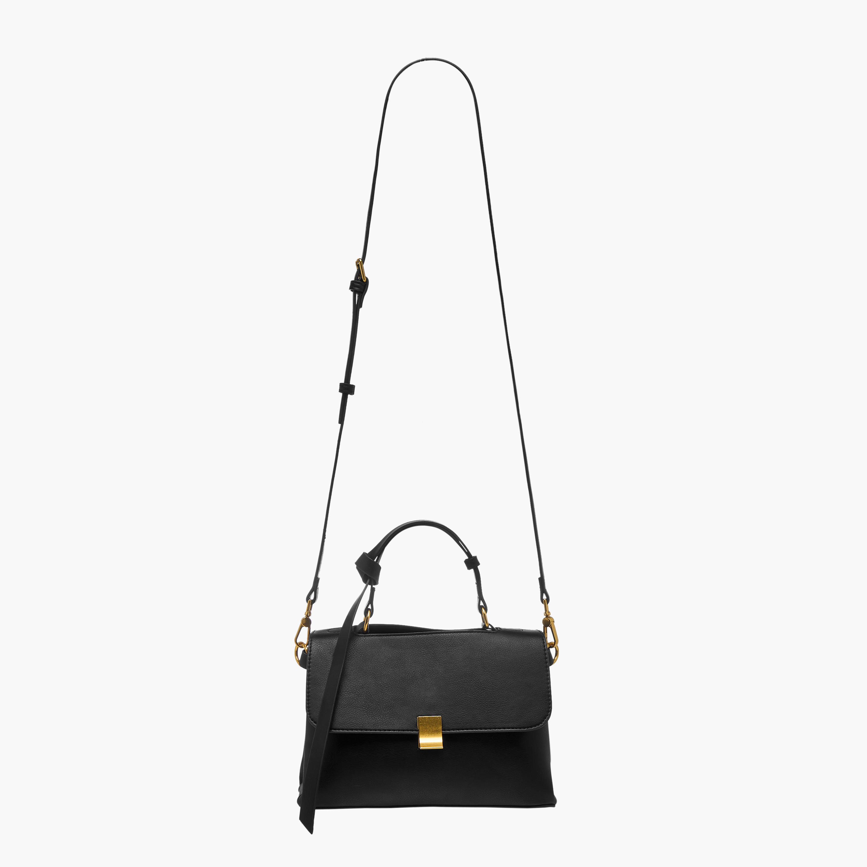 Detachable Strap Crossbody Bag with Flap Closure-women-bagsandwallets-handbags-image-3