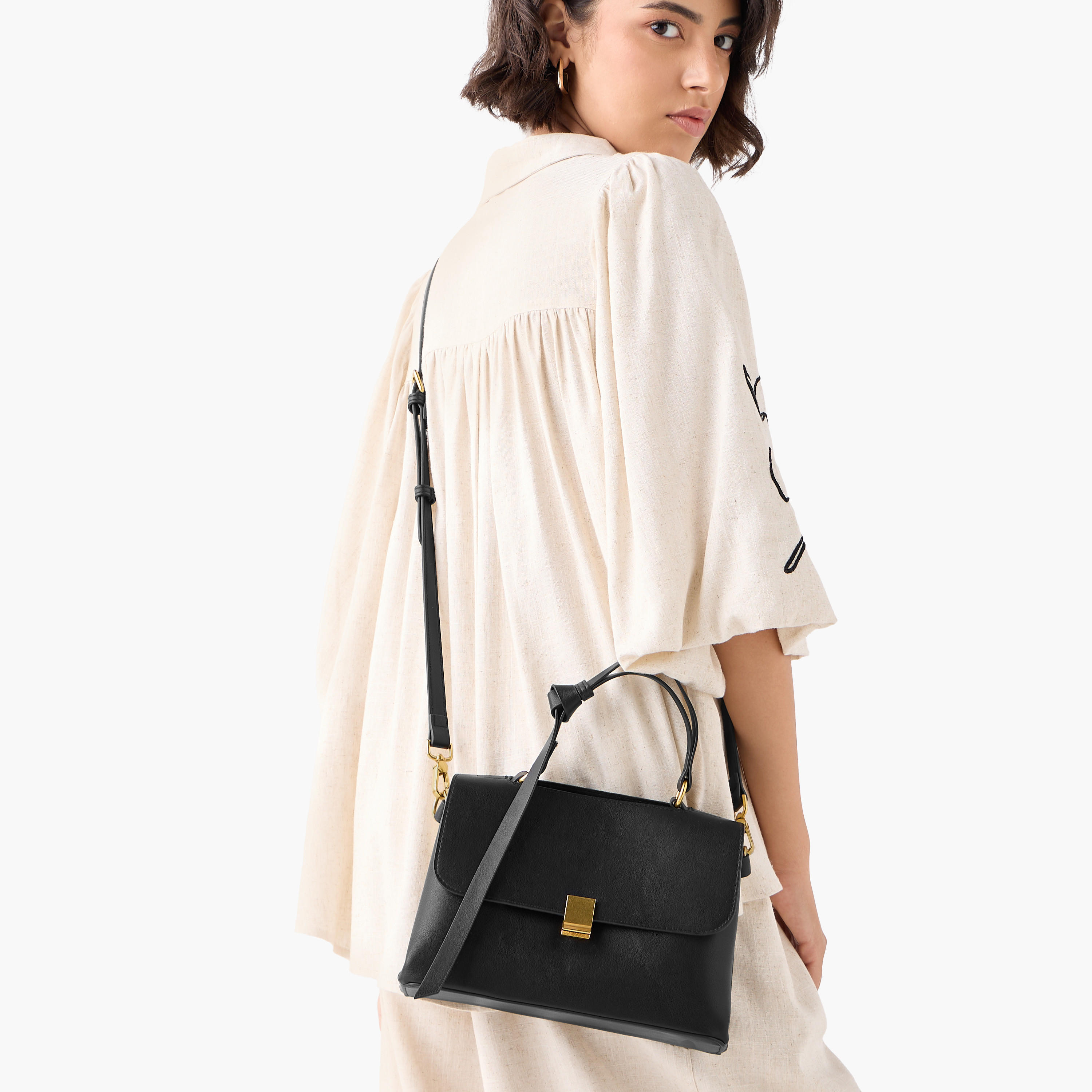 Detachable Strap Crossbody Bag with Flap Closure-women-bagsandwallets-handbags-image-8