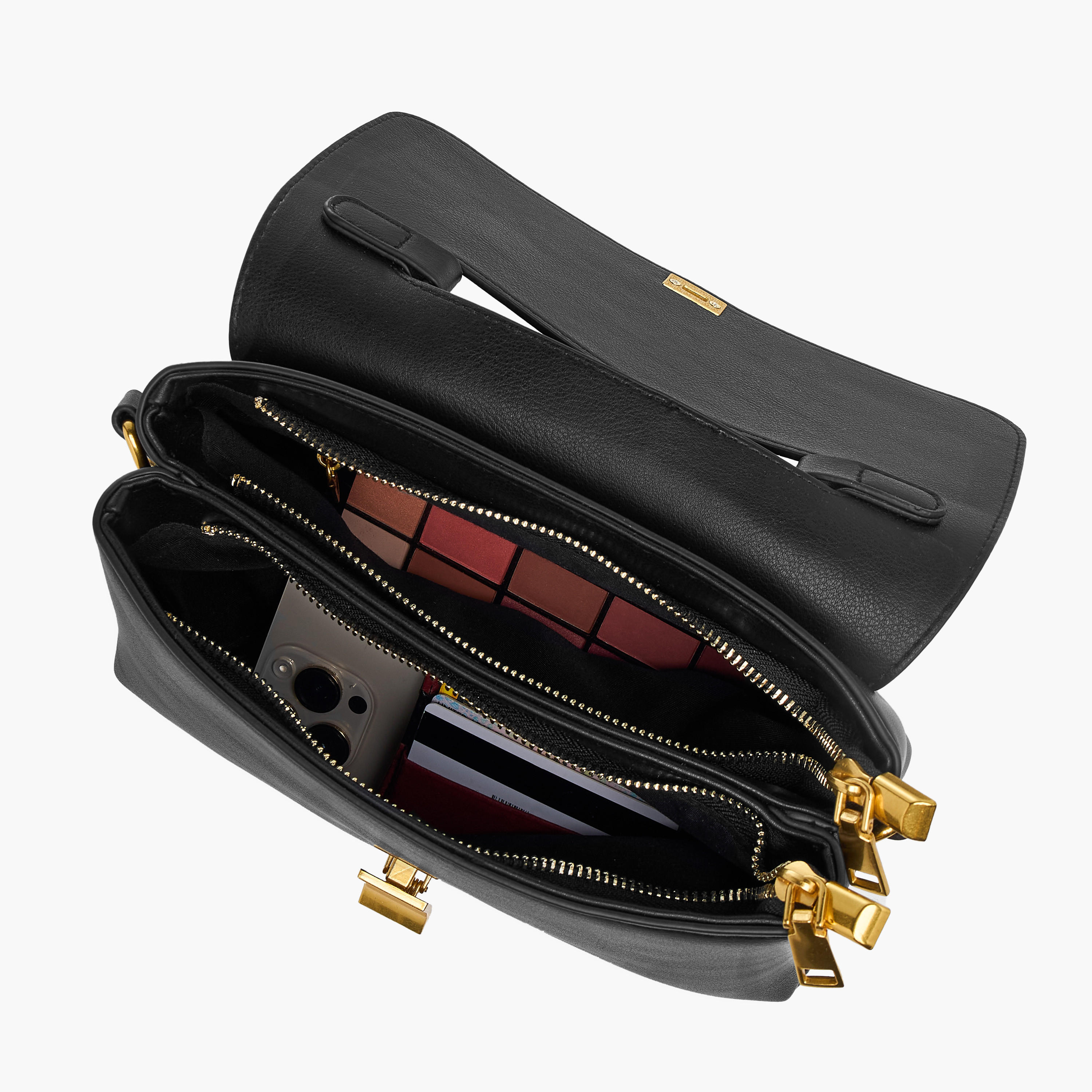 Detachable Strap Crossbody Bag with Flap Closure-women-bagsandwallets-handbags-image-9
