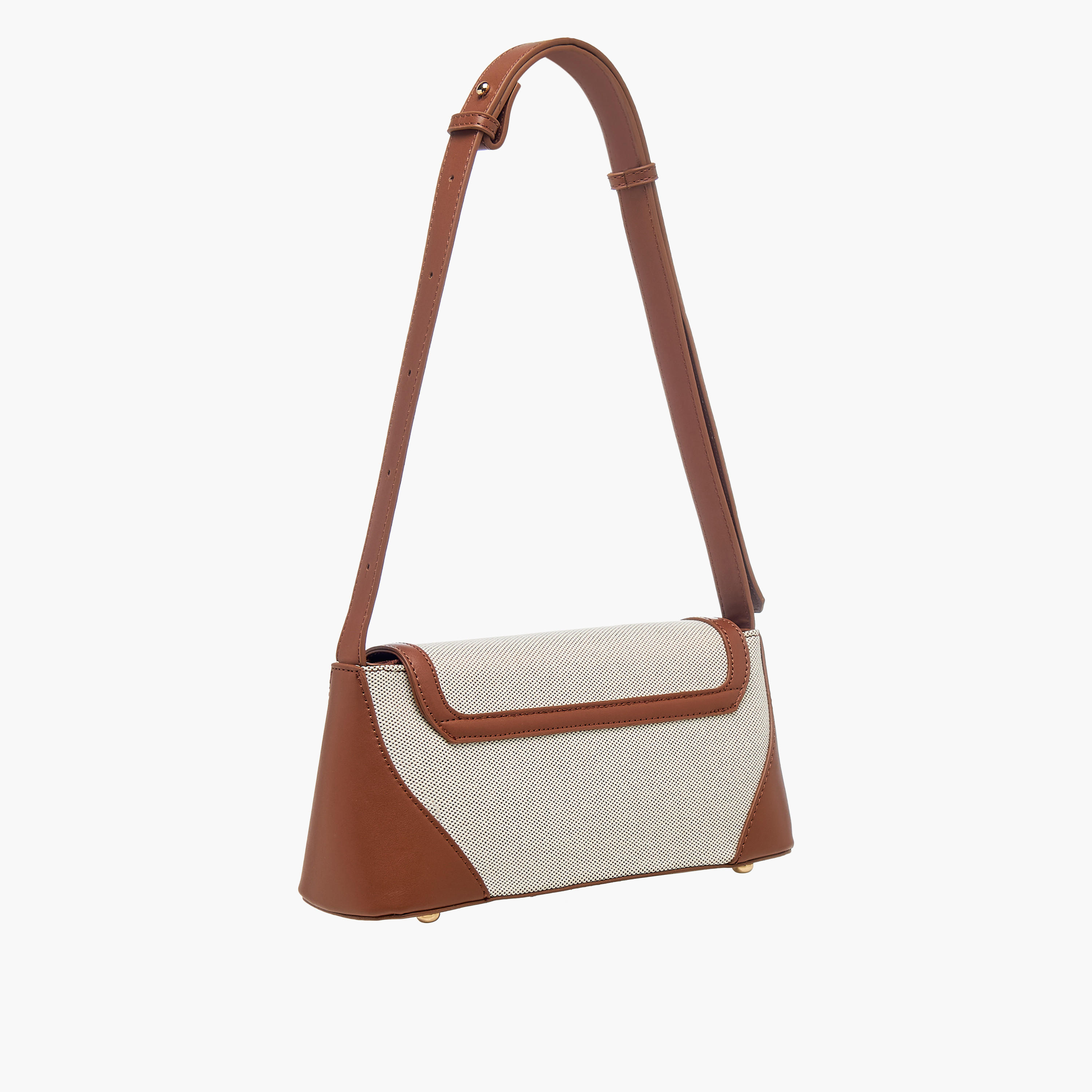 شنطة كتف بارزة الملمس بطية إغلاق ومقبض قابل للتعديل-women-bagsandwallets-backpacks-image-5