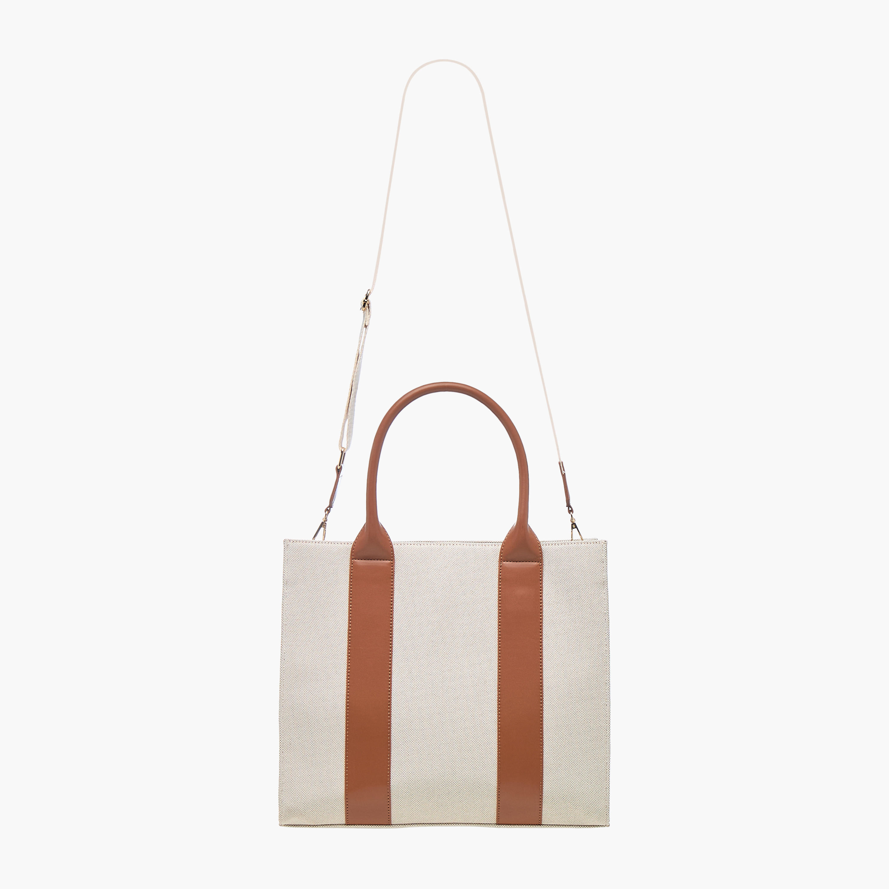 شنطة توتي بارزة الملمس بحزام قابل للفصل ومقابض-women-bagsandwallets-handbags-image-3